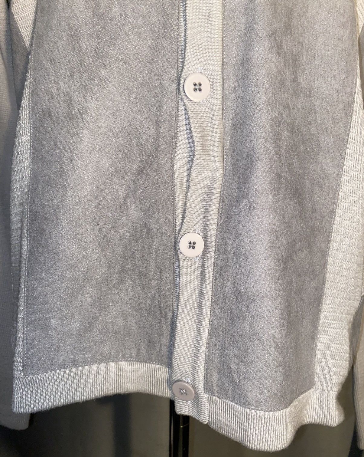 Gabicci Gabbici - Cardigan - Grey - Large - Very Good Condition Size US L / EU 52-54 / 3 - 4 Thumbnail