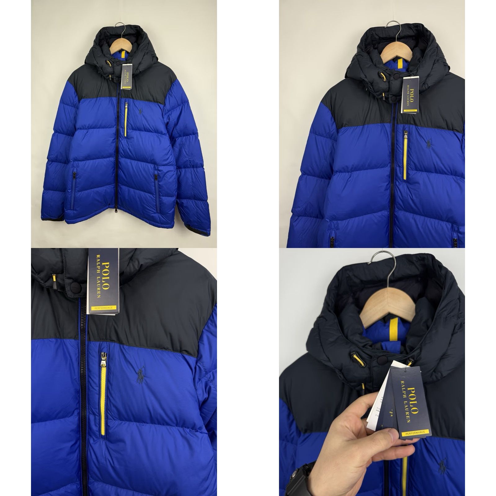Ralph Lauren VINTAGE? No. New polo ralph lauren hooded down puffer El Cap jacket L blue mens Size US L / EU 52-54 / 3 - 8 Thumbnail