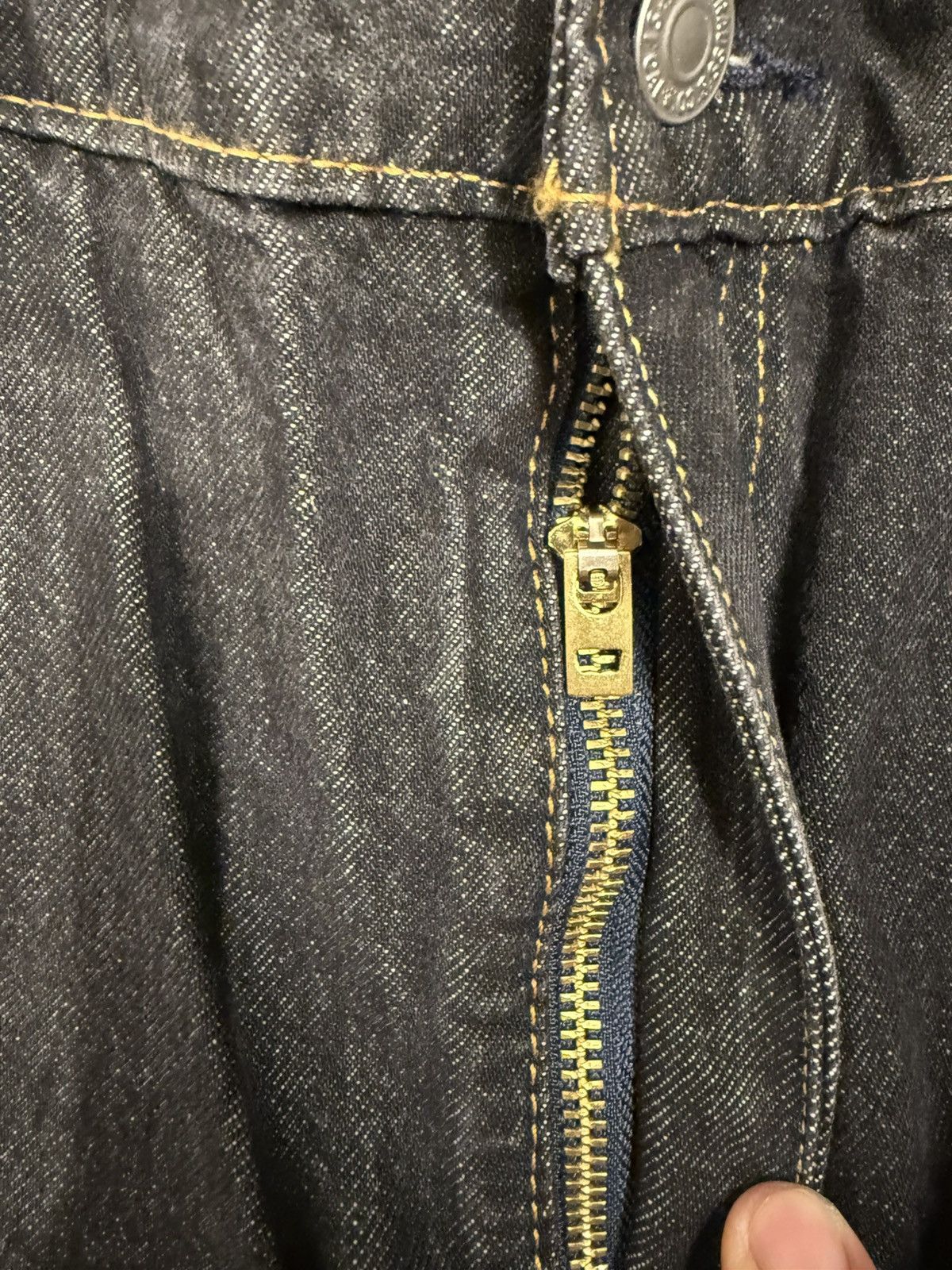 Levi's × Levi's Vintage Clothing ***FINAL DROP***RARE BRAND NEW LEVIS HI BALL ROLL DENIM 38 Size US 38 / EU 54 - 12 Thumbnail