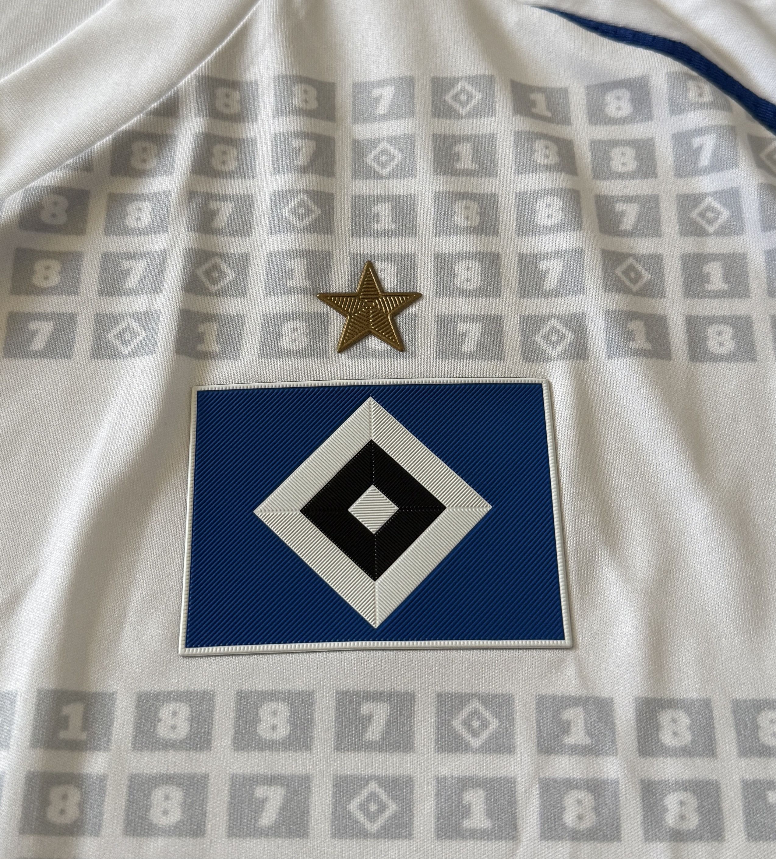 Adidas Hamburg 24-25 Home Kit SHIRT JERSEY ADIDAS RARE IP2175 L Size US L / EU 52-54 / 3 - 3 Thumbnail