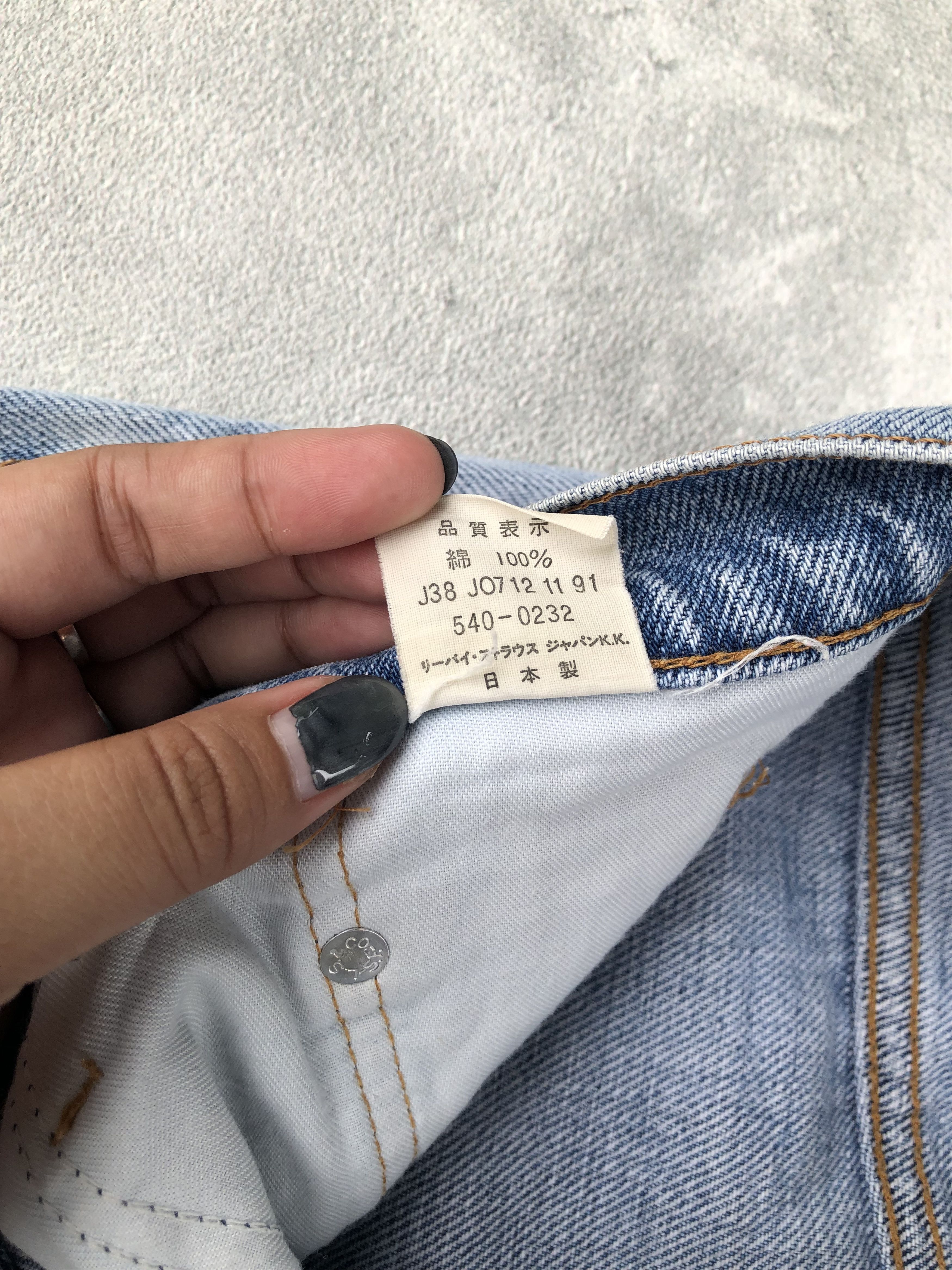 Levi's × Vintage Vintage Levis Short Pants Light Wash Distressed Style Size US 32 / EU 48 - 5 Thumbnail