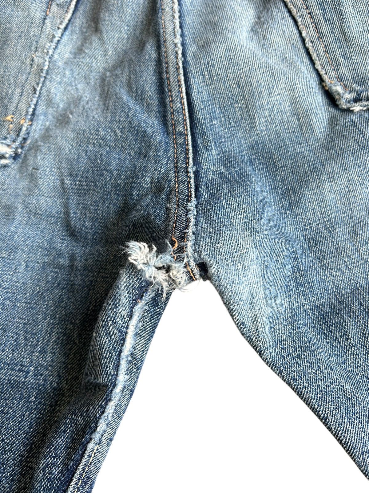 Japanese Brand × Kapital × Vintage Denime Selvedge Distressed Faded Denim Jeans Size US 32 / EU 48 - 18 Thumbnail