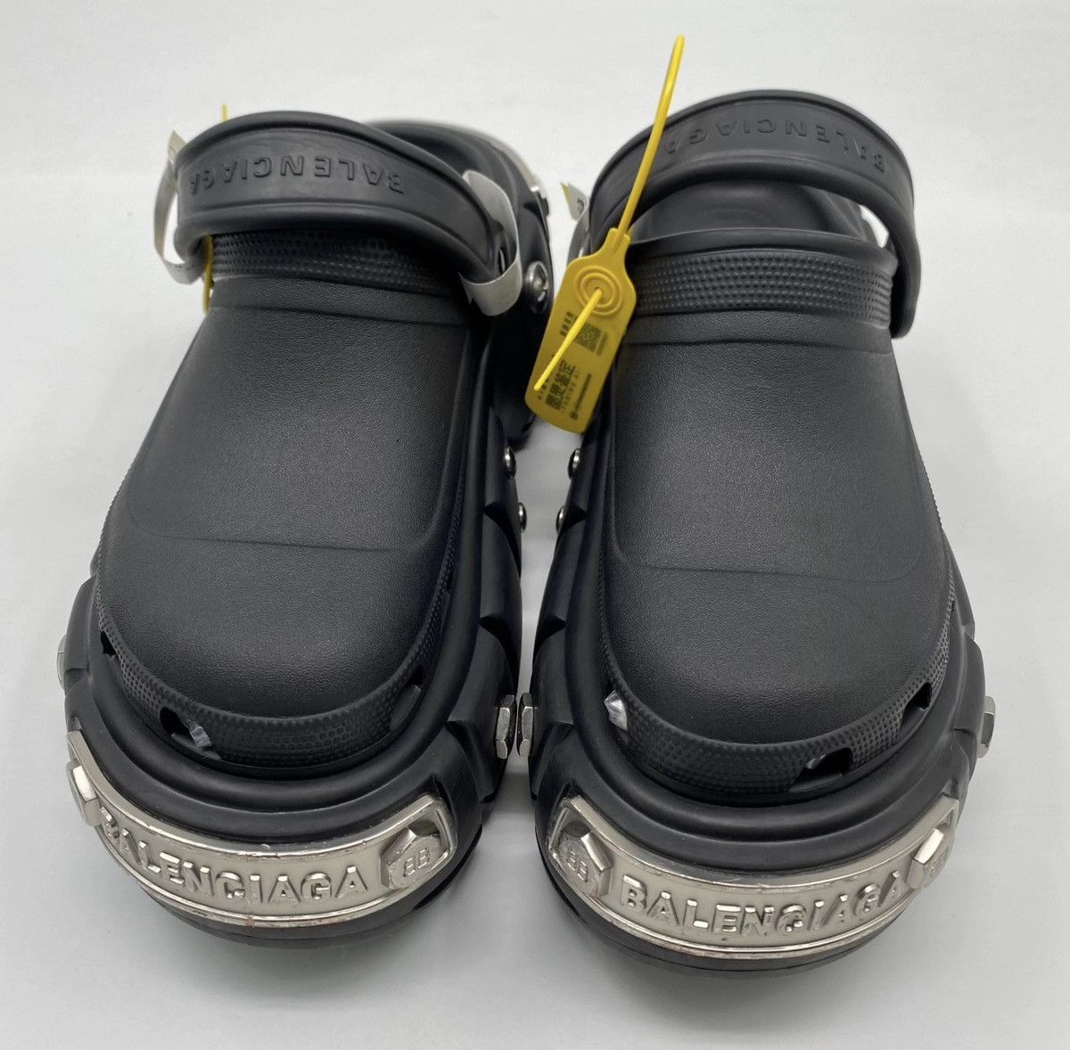 Balenciaga × Crocs Balenciaga x Crocs Hardcrocs Slide Black SIZE EU 42 Size US 12 / IT 42 - 1 Thumbnail