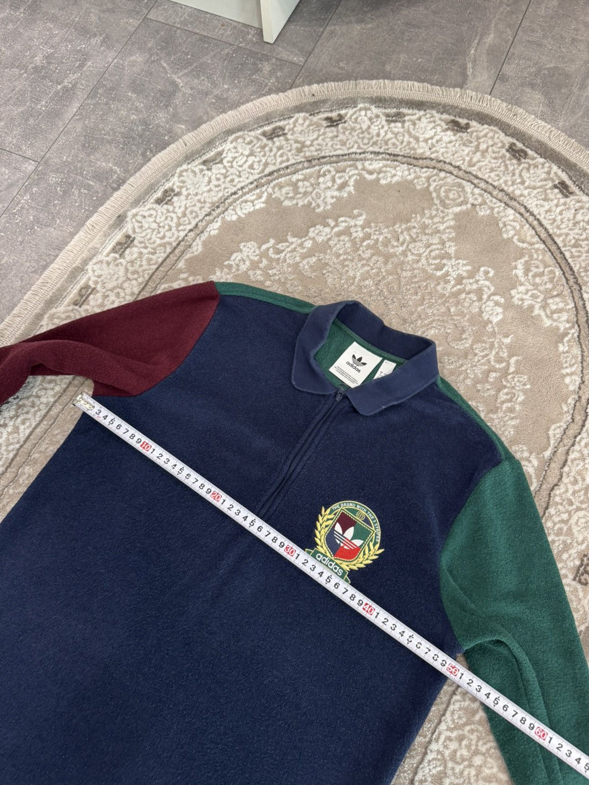 Adidas 🔥 Rare Vintage Adidas Fleece Zip sweatshirt Size US S / EU 44-46 / 1 - 5 Thumbnail