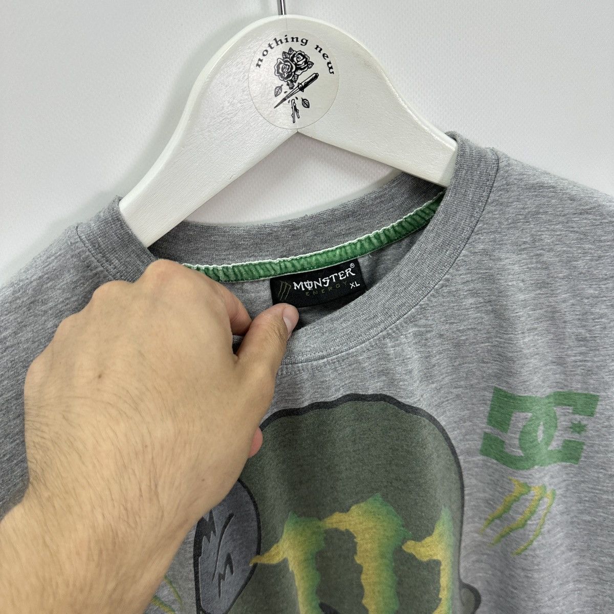Metal Mulisha Vintage 00s Monster Energy Metal Mulisha DC Shoes racing tee Size US XL / EU 56 / 4 - 6 Thumbnail