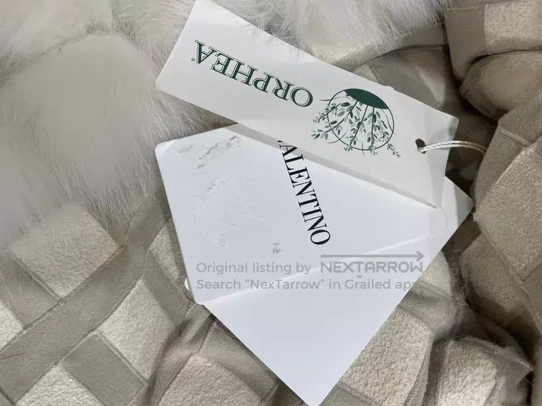 Valentino Valentino Arctic fox fur coat Size S / US 4 / IT 40 - 4 Thumbnail