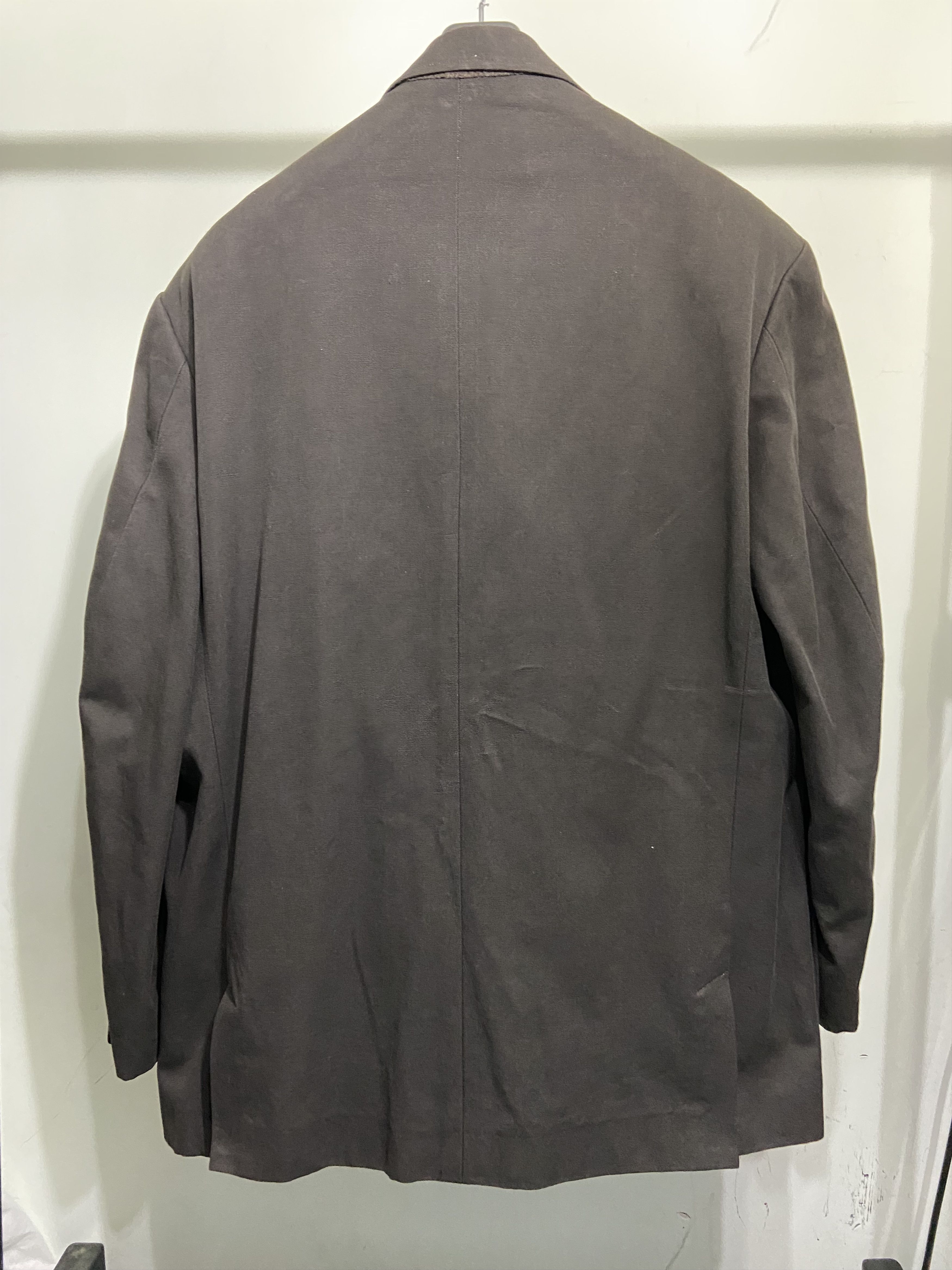 Yohji Yamamoto Yohji Yamamoto 90ss Brown Jacket Size US M / EU 48-50 / 2 - 2 Thumbnail