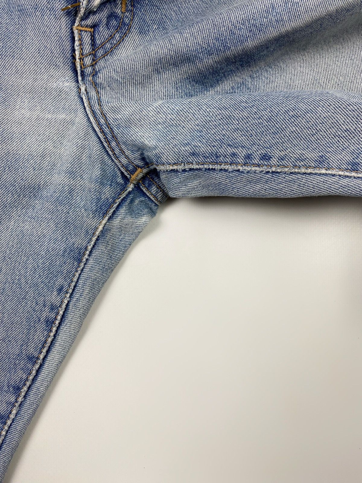 Edwin 90’s Vintage Distressed Edwin London Slim Washed Denim Pants Size US 32 / EU 48 - 6 Thumbnail