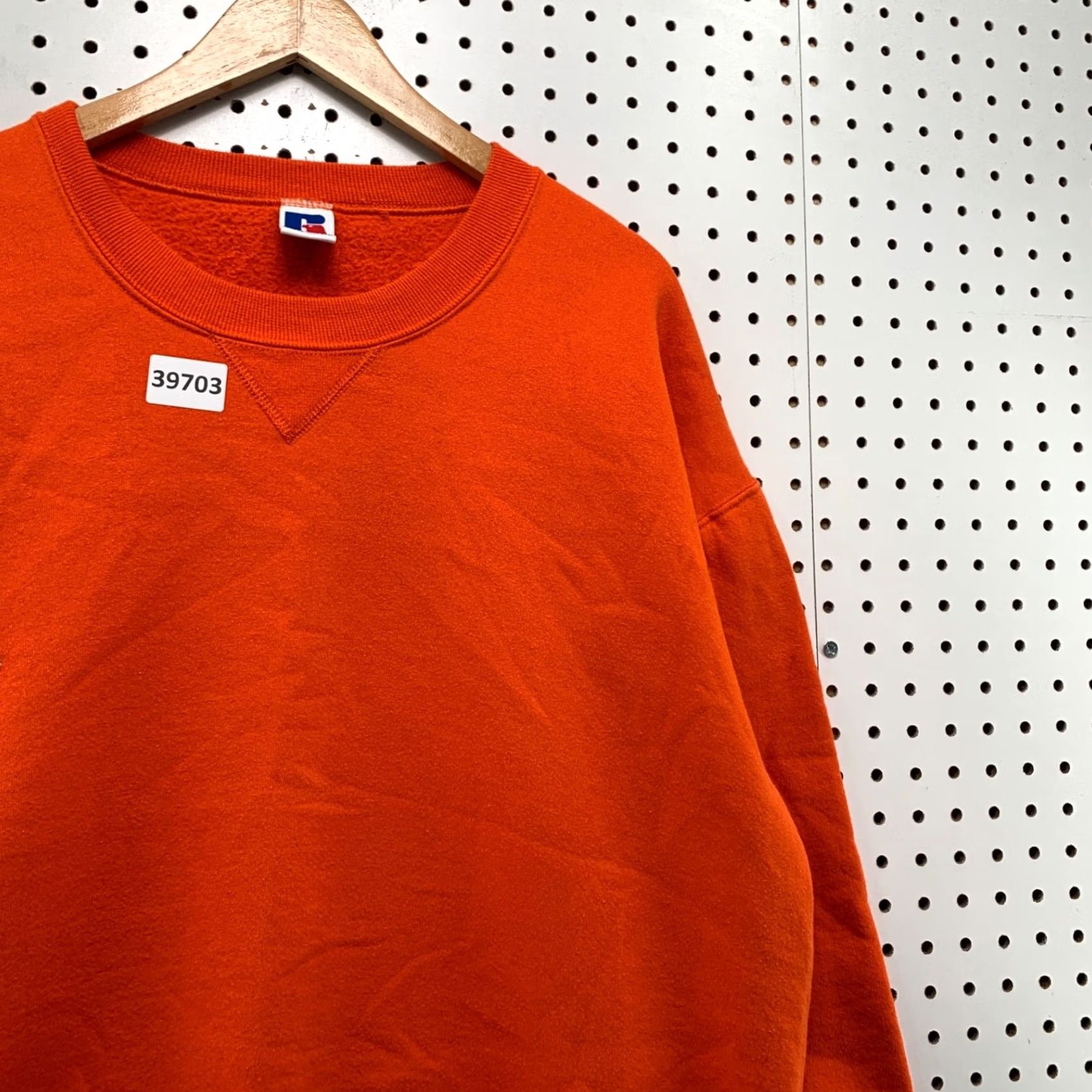 Russell Athletic VINTAGE Russell Athletic Shirt Mens LT Orange 90s Crewneck Sweatshirt Tall USA Size US L / EU 52-54 / 3 - 5 Thumbnail