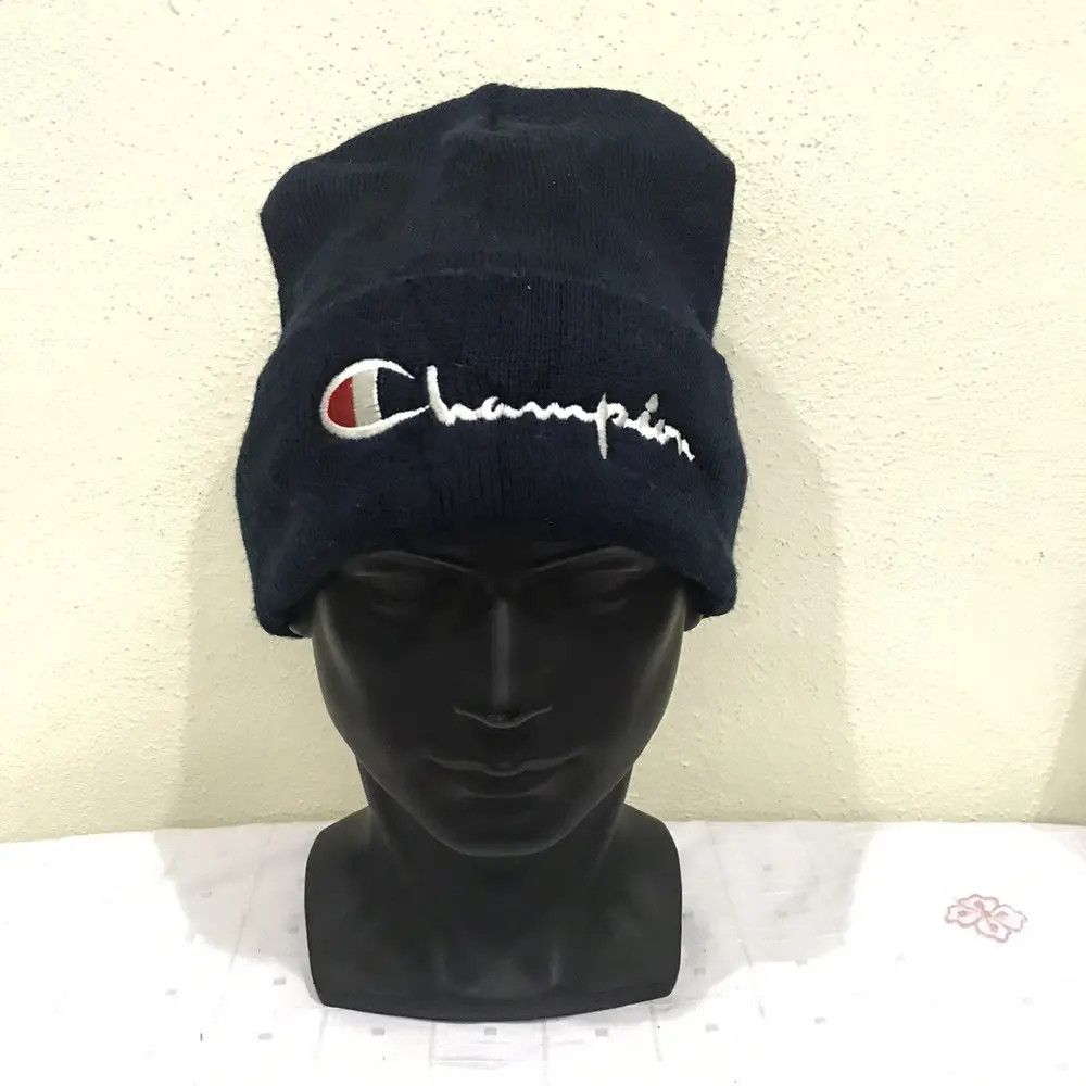 Champion Champion Spellout Beanie Hat Size ONE SIZE - 2 Thumbnail