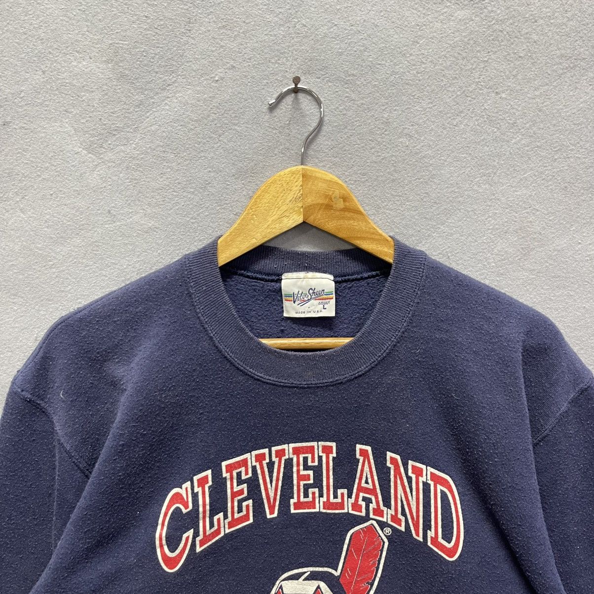 Velva Sheen Vintage 1990 Cleveland Indians Sweatshirt – Velva Sheen Size US L / EU 52-54 / 3 - 2 Thumbnail