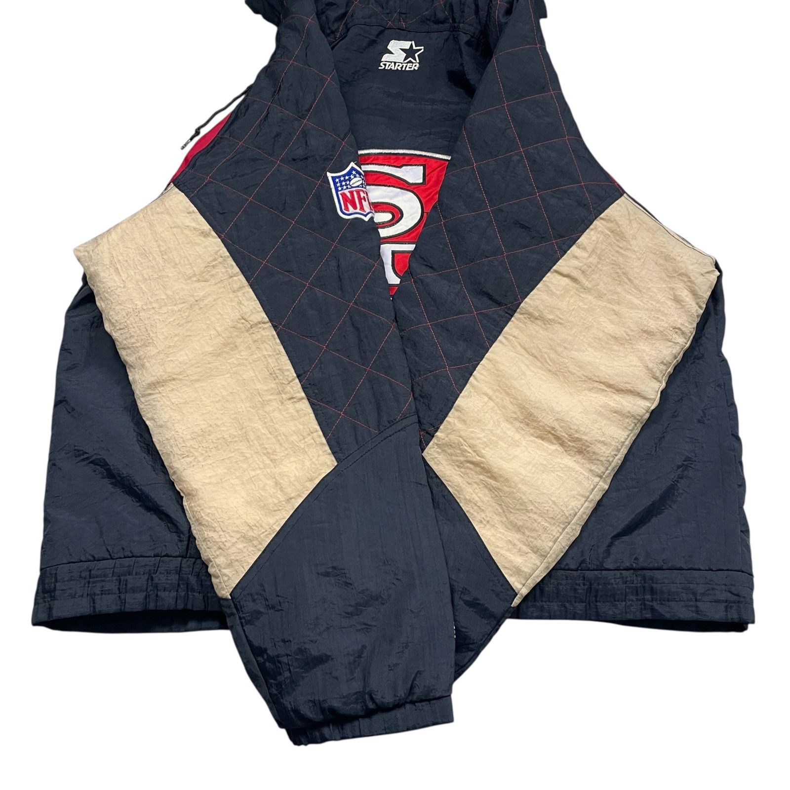 NFL VTG 90s SAN FRANCISCO 49ERS STARTER PRO LINE PUFFER JACKET Size US XL / EU 56 / 4 - 10 Thumbnail