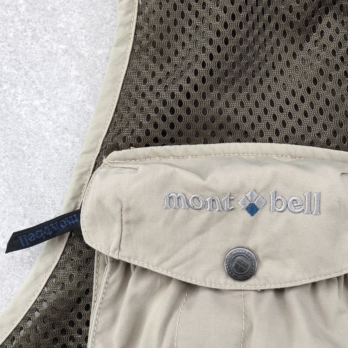 Montbell Vintage Mont-bell Utility Field Vest Jacket Size US M / EU 48-50 / 2 - 5 Thumbnail