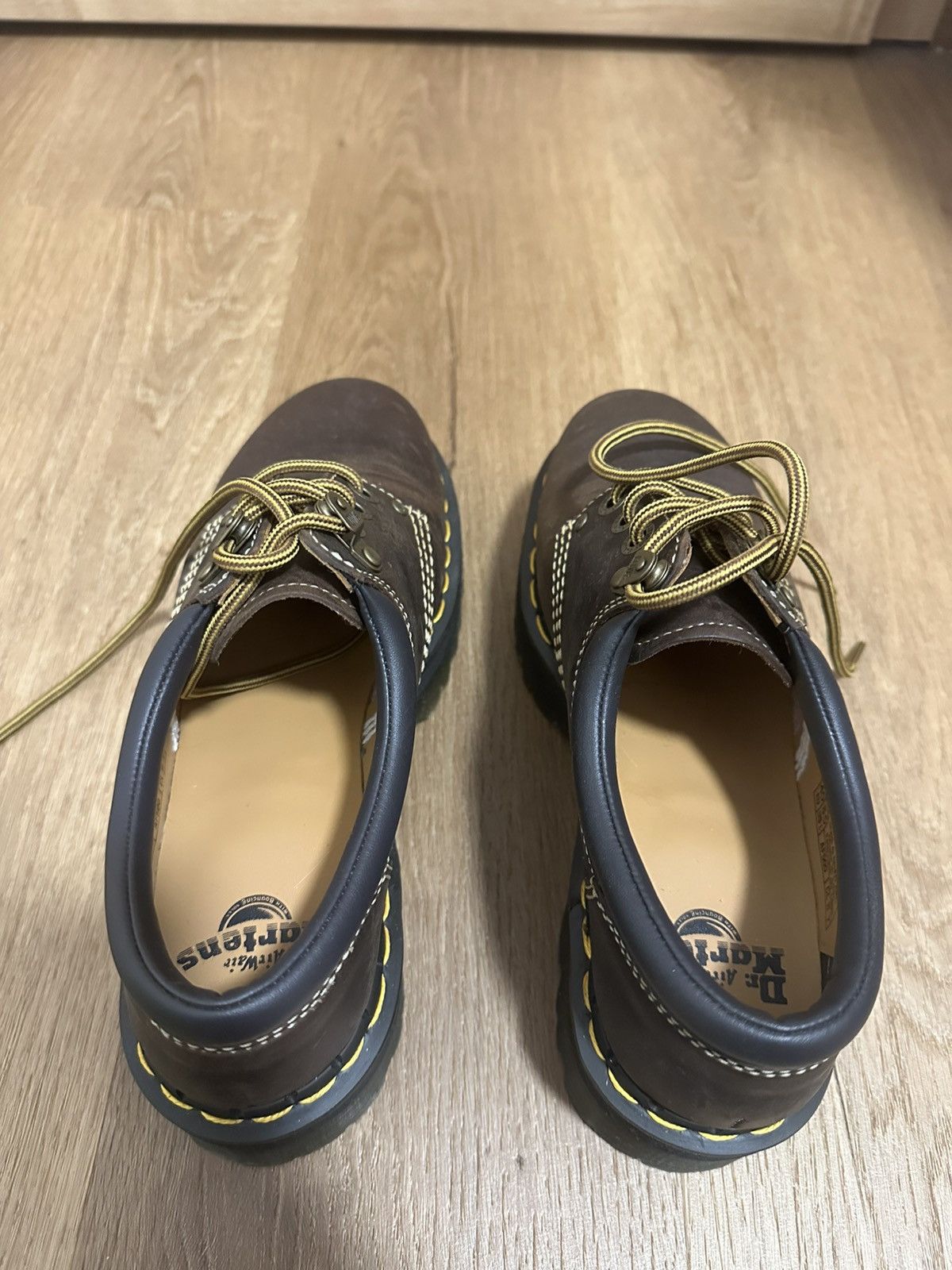 Dr. Martens Dr. Martens 8053 Arc Crazy Horse Leather Platform Shoes Size US 7.5 / EU 40-41 - 6 Thumbnail
