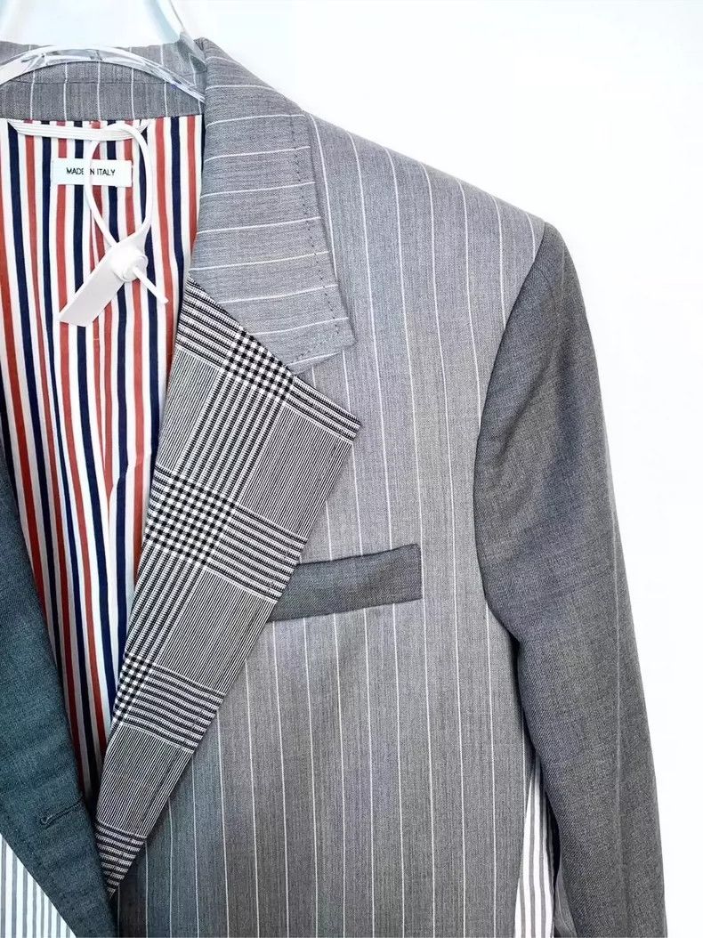 Thom Browne Thom Browne A striped suit jacket Size 42S - 3 Thumbnail
