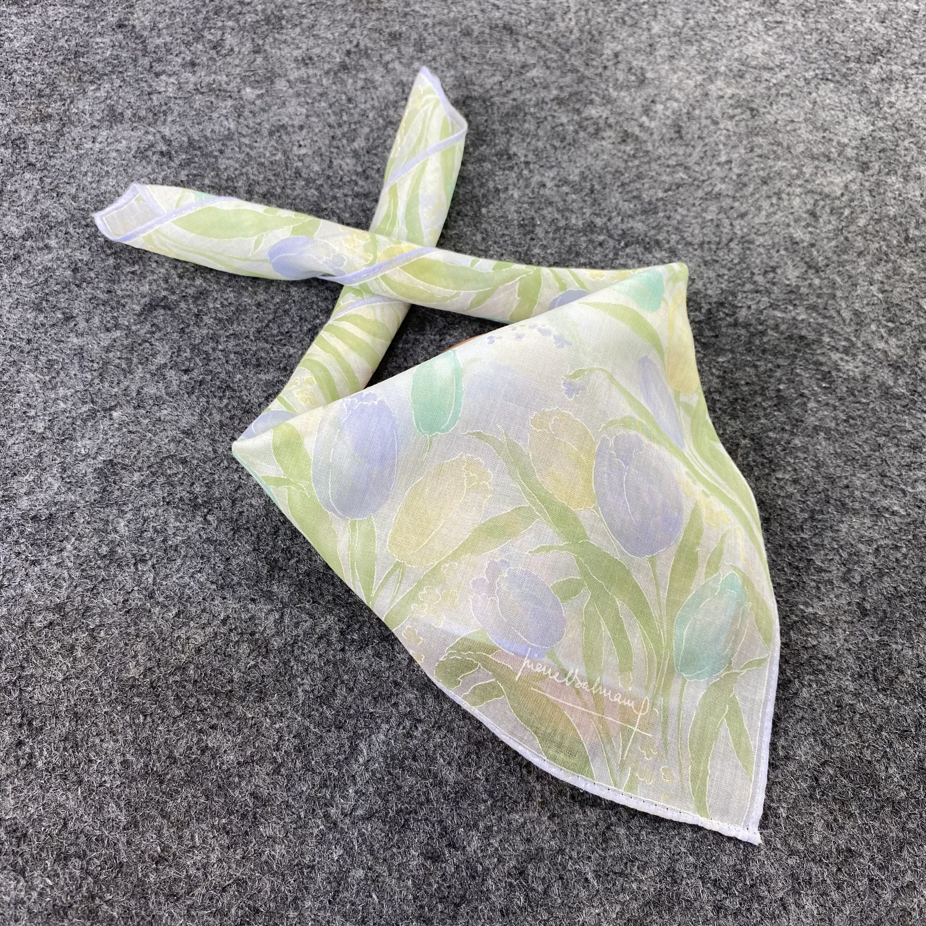 Pierre Balmain Pierre Balmain Handkerchief / Bandana / Neckerchief-B587 Size ONE SIZE - 1 Thumbnail
