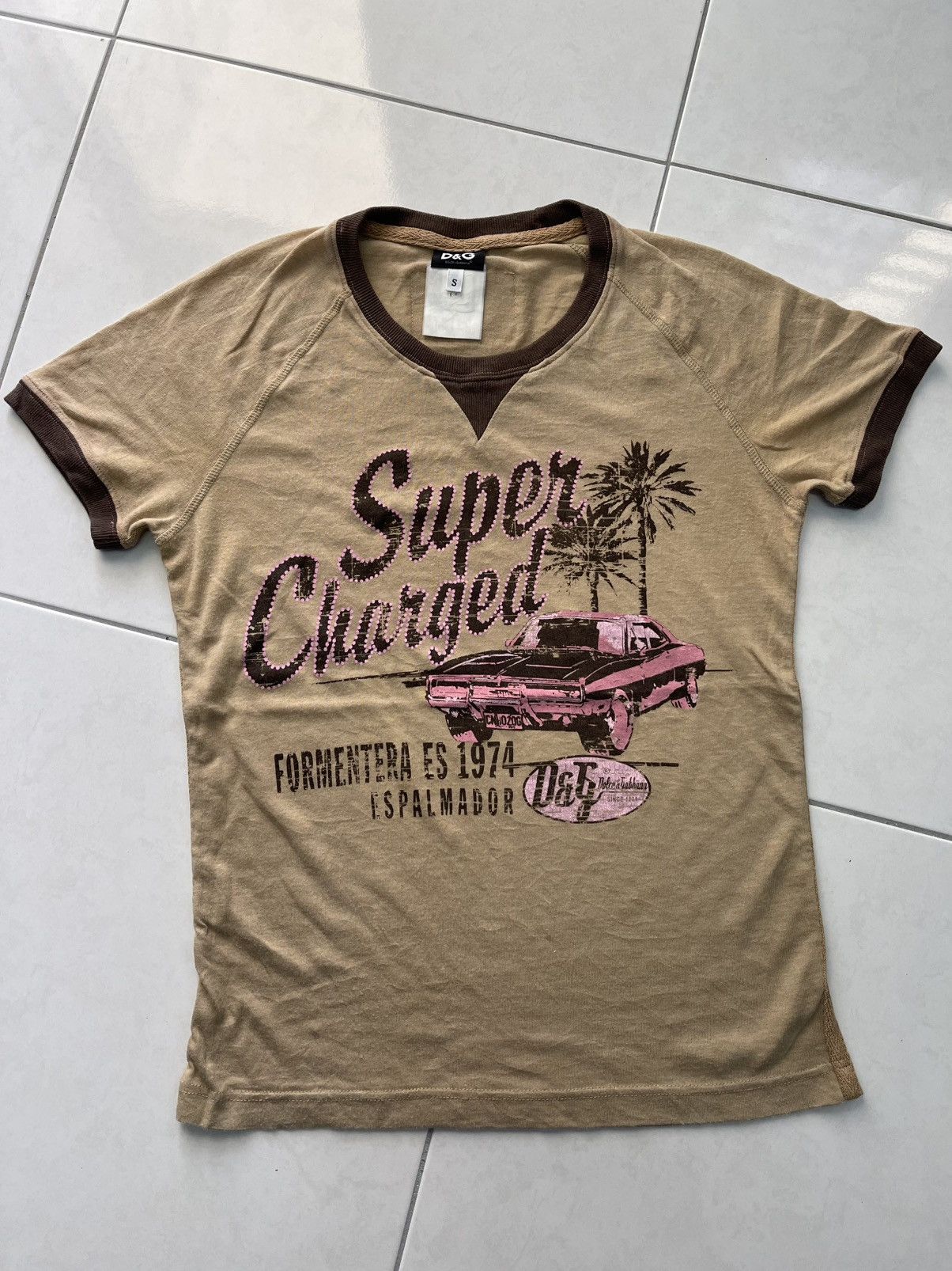 Dolce & Gabbana VINTAGE DOLCE & GABBANA SUPER CHARGER RINGER VERY RARE Size S / US 4 / IT 40 - 1 Thumbnail