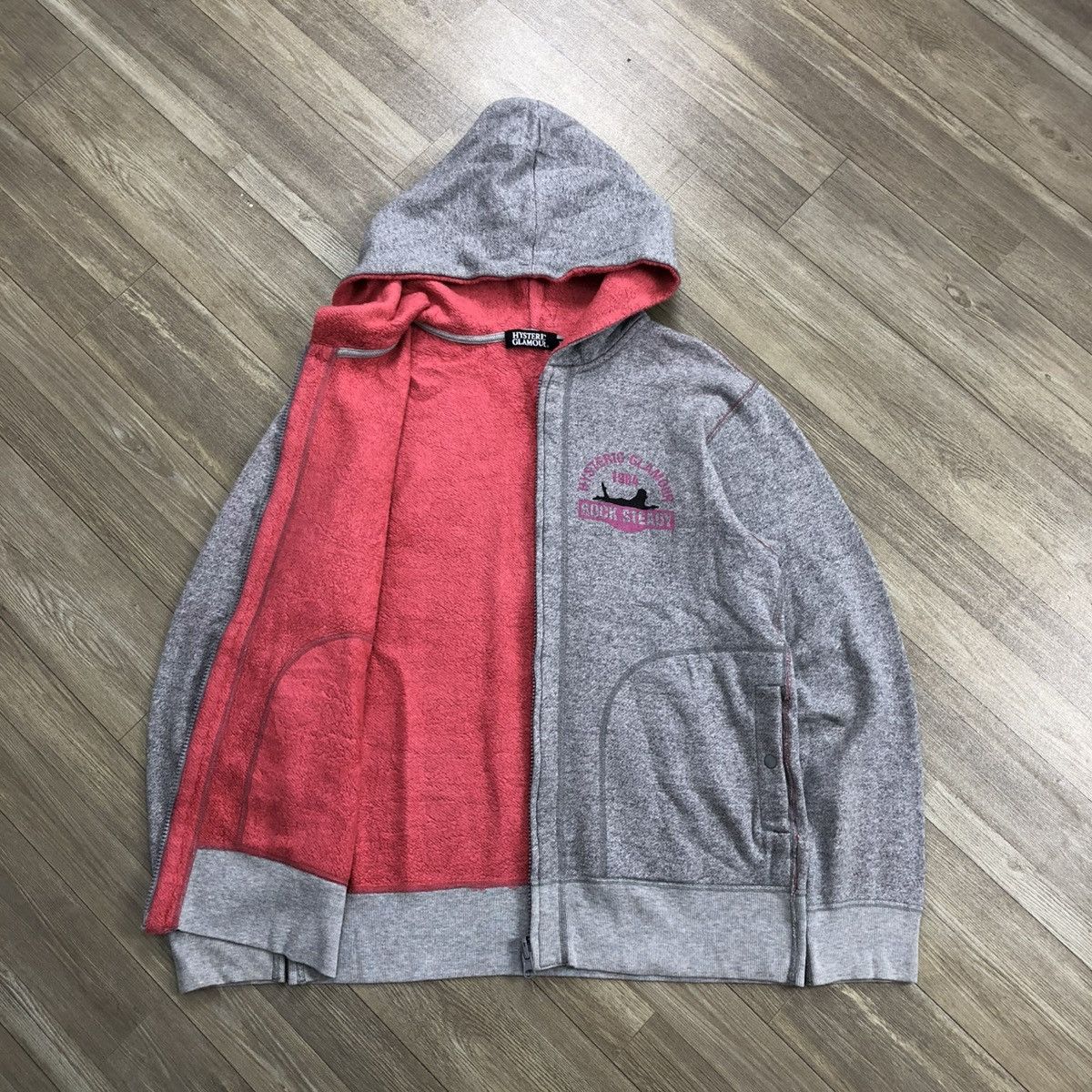 Hysteric Glamour × Japanese Brand 2000s Hysteric Glamour Rock Steady Reversible Zipper Jacket Size US M / EU 48-50 / 2 - 8 Thumbnail