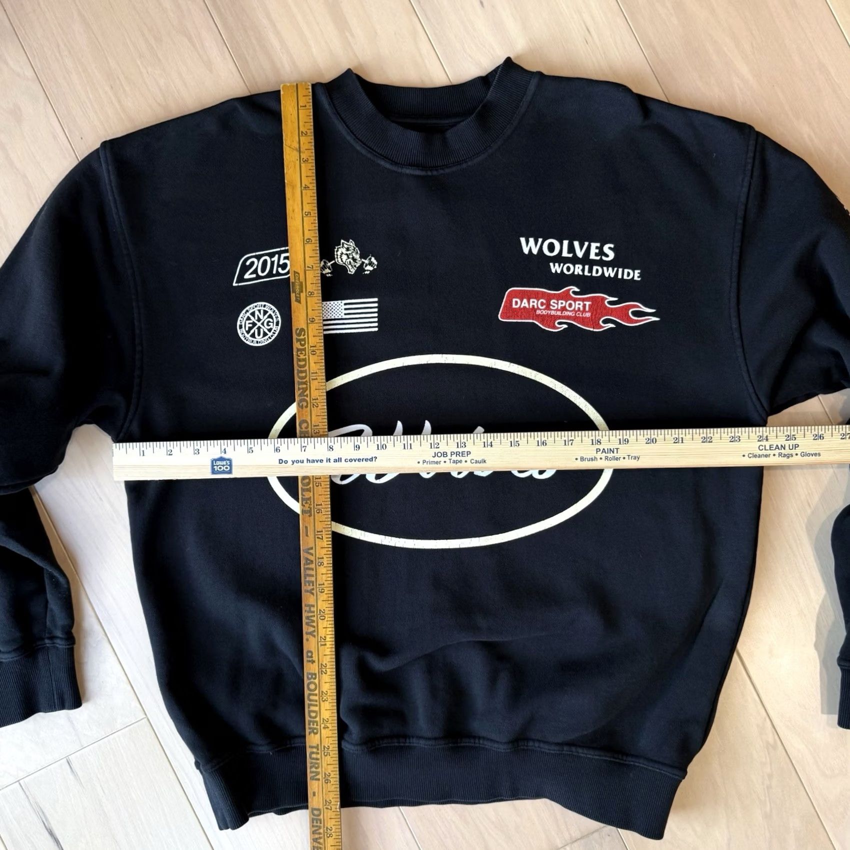 Darc Sport Darc Sport Wolves Club Sweatshirt Medium Black Fleece Pullover Sweatshirt Mens 90s City College American Black Panther Logo Wool? Size US M / EU 48-50 / 2 - 3 Thumbnail