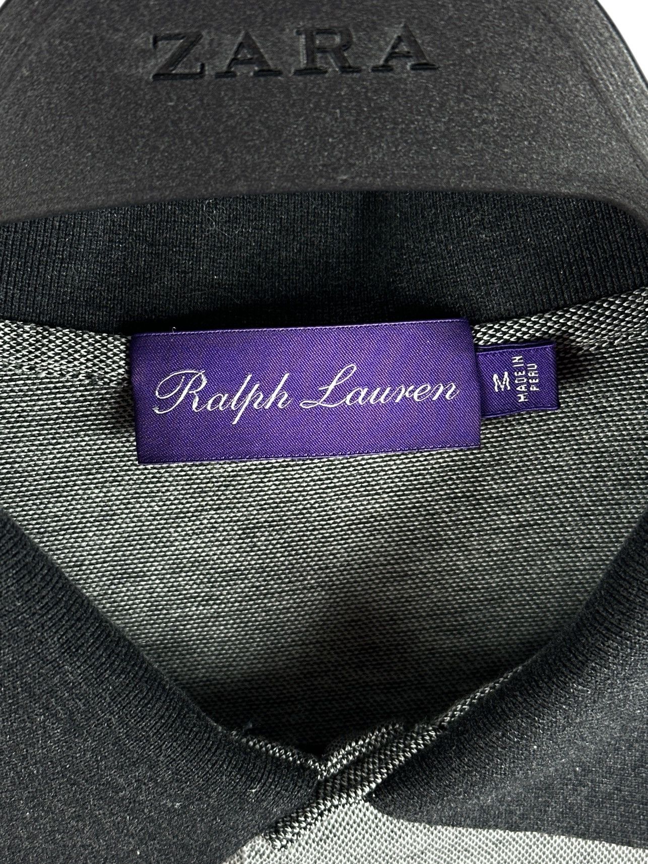 Ralph Lauren Purple Label Ralph Lauren Purple Label Gray Polo T-Shirt Old Money Style Size US M / EU 48-50 / 2 - 7 Thumbnail