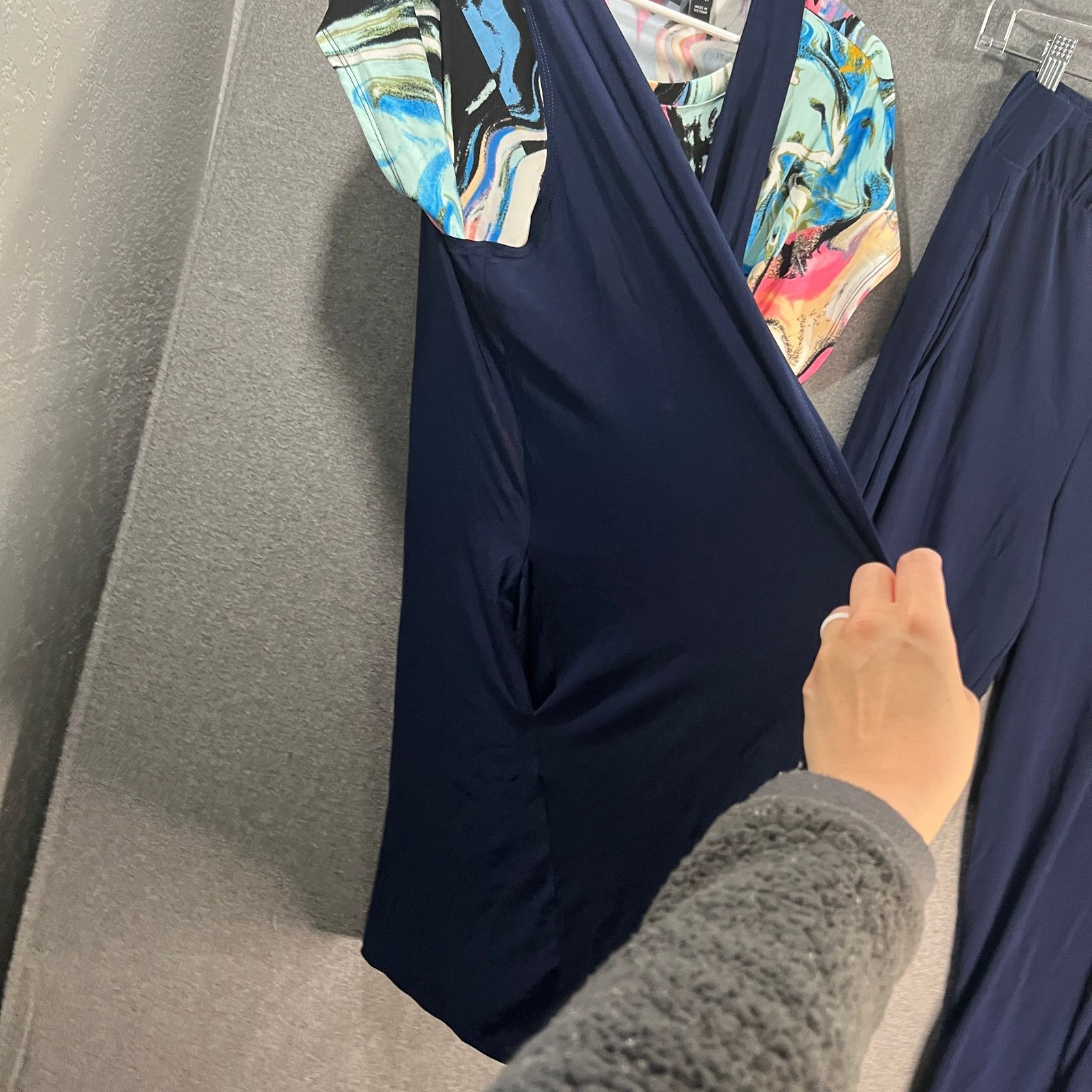Other Attitudes by Renee Tall Global Illusion 3 Piece Set Navy Size M / US 6-8 / IT 42-44 - 14 Thumbnail