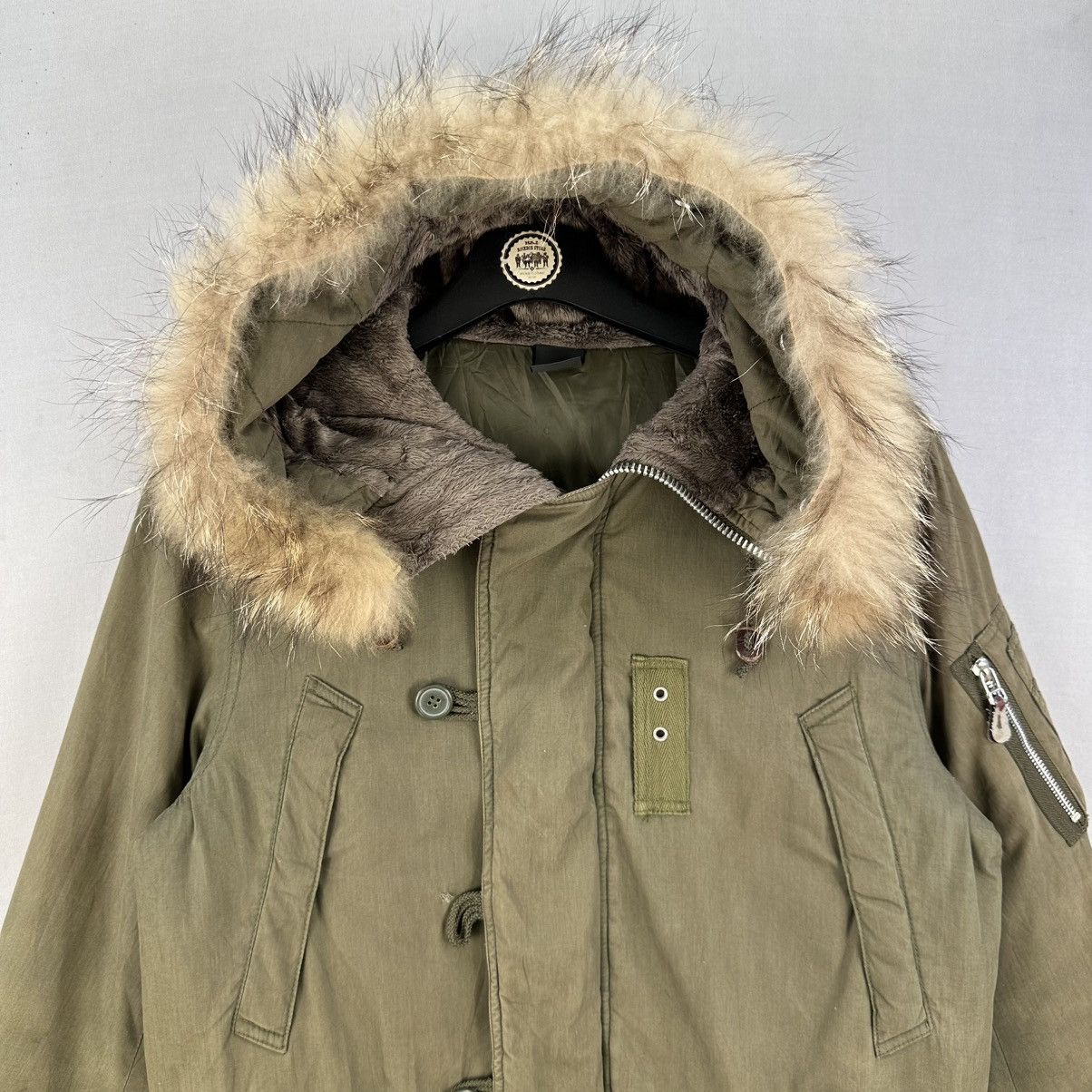 HARE HARE If Six Was Nine Military Style Parka Jacket Hoodie Size US S / EU 44-46 / 1 - 8 Thumbnail