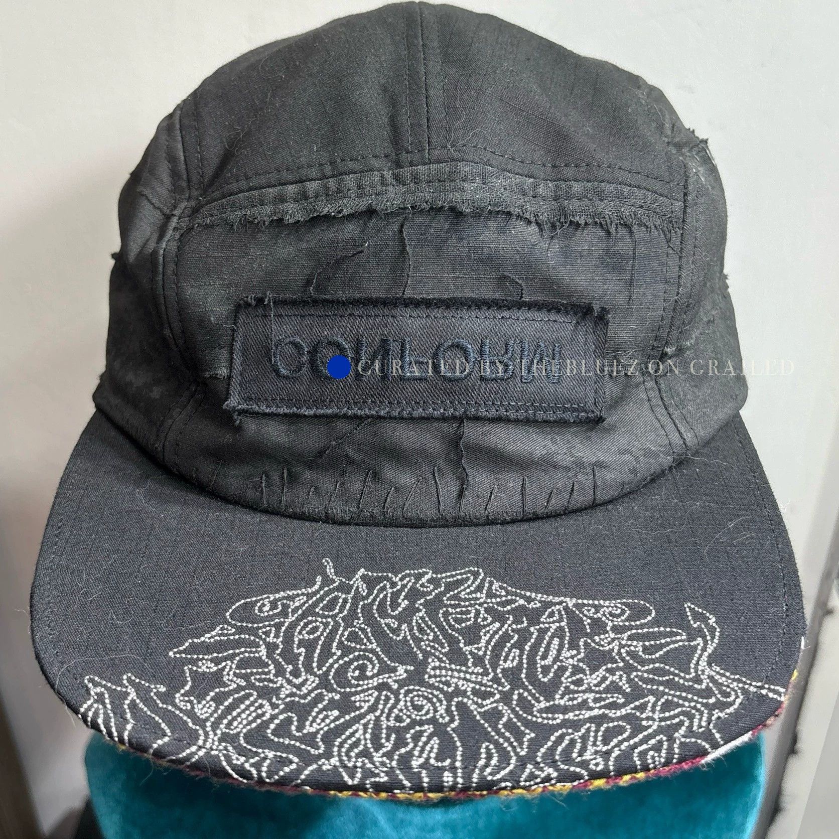 Undercover Black 5-Panel Cap from Undercover Size ONE SIZE - 1 Thumbnail
