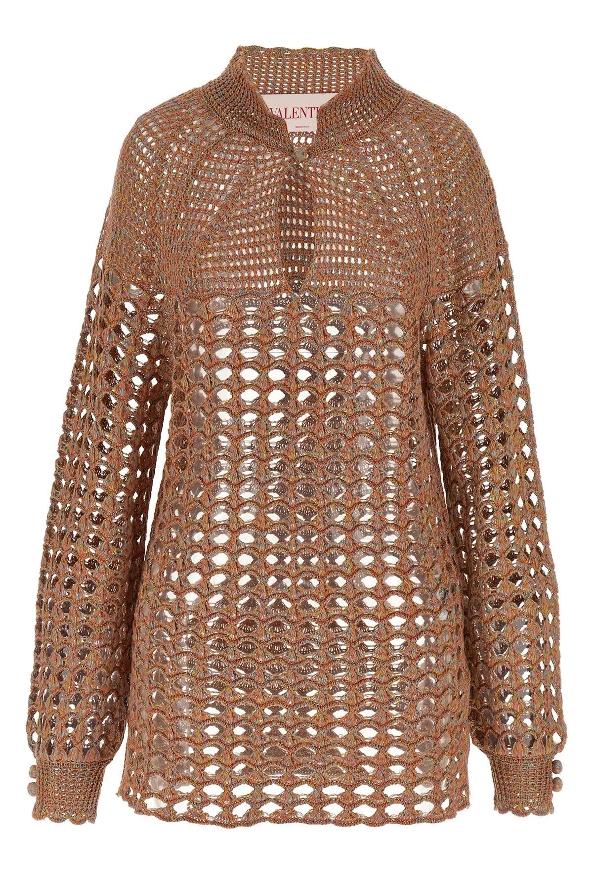 Valentino Openwork sweater Size M / US 6-8 / IT 42-44 - 1 Thumbnail