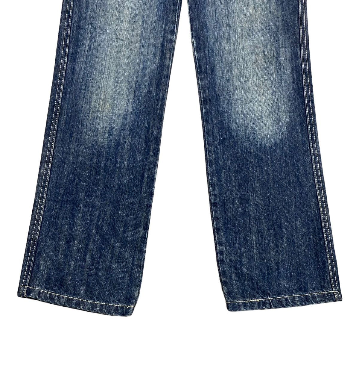 Japanese Brand × Vintage Vintage Japanese Brand Kugao Double Waist Jeans 1990s Size US 30 / EU 46 - 5 Thumbnail