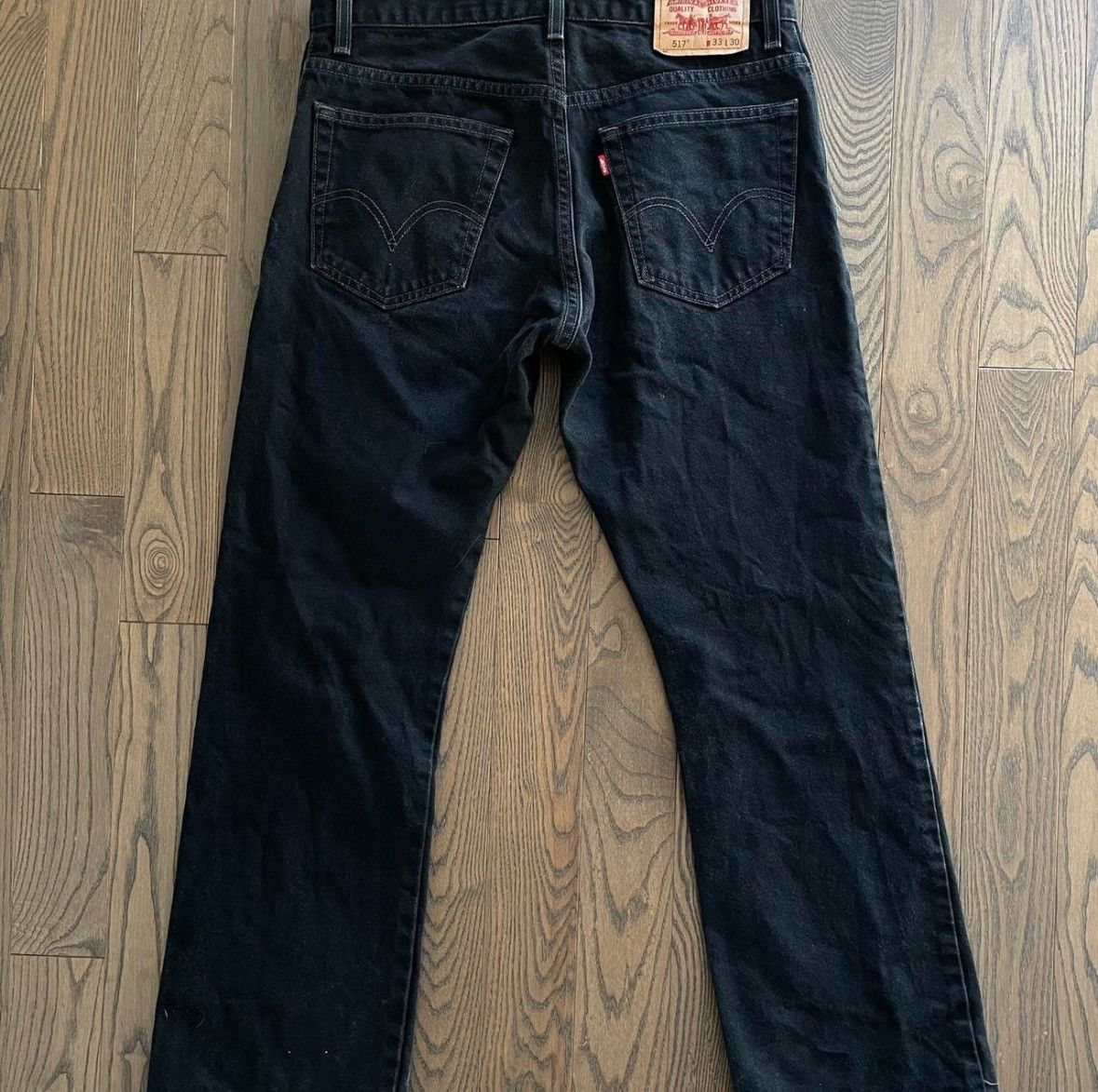 Levi's × Vintage Black bootcut Levi’s 517 no flaws 33x30 Size US 33 - 3 Thumbnail