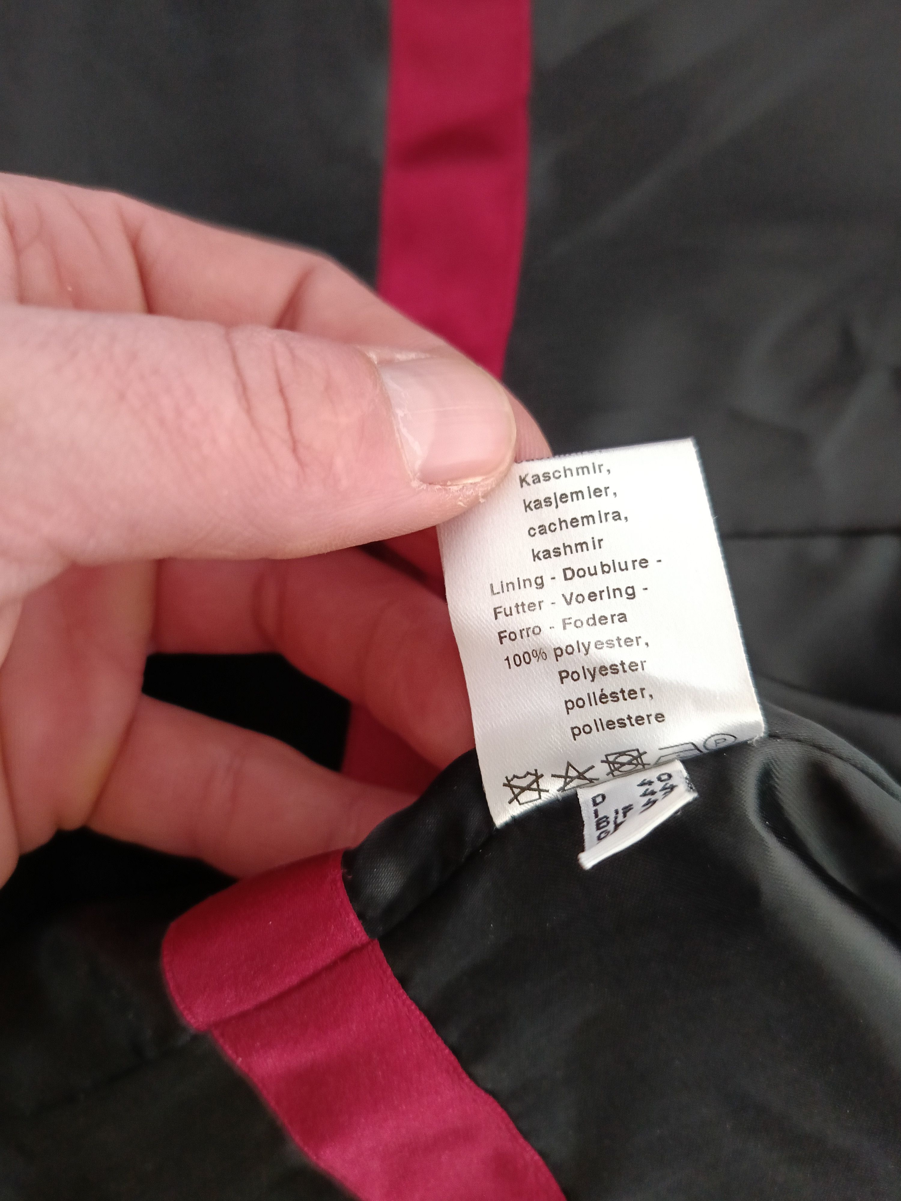 Vintage Fuchs Schmitt Grey wool cashmere vintage coat Size L / US 10 / IT 46 - 8 Thumbnail