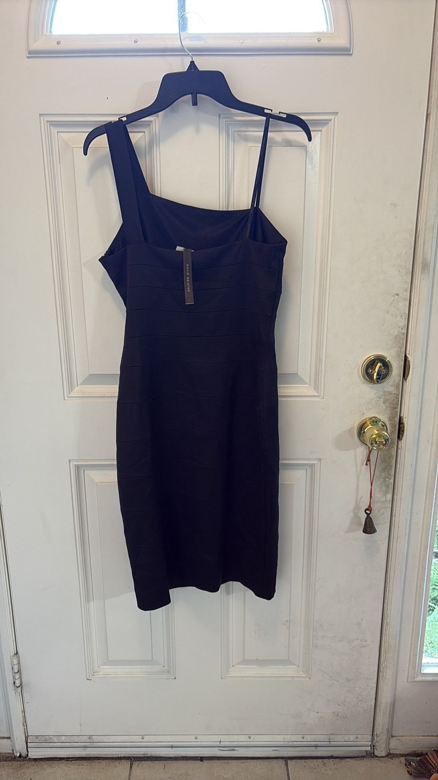 Meister David Meister One Shoulder Cocktail Dress Size M / US 6-8 / IT 42-44 - 2 Thumbnail