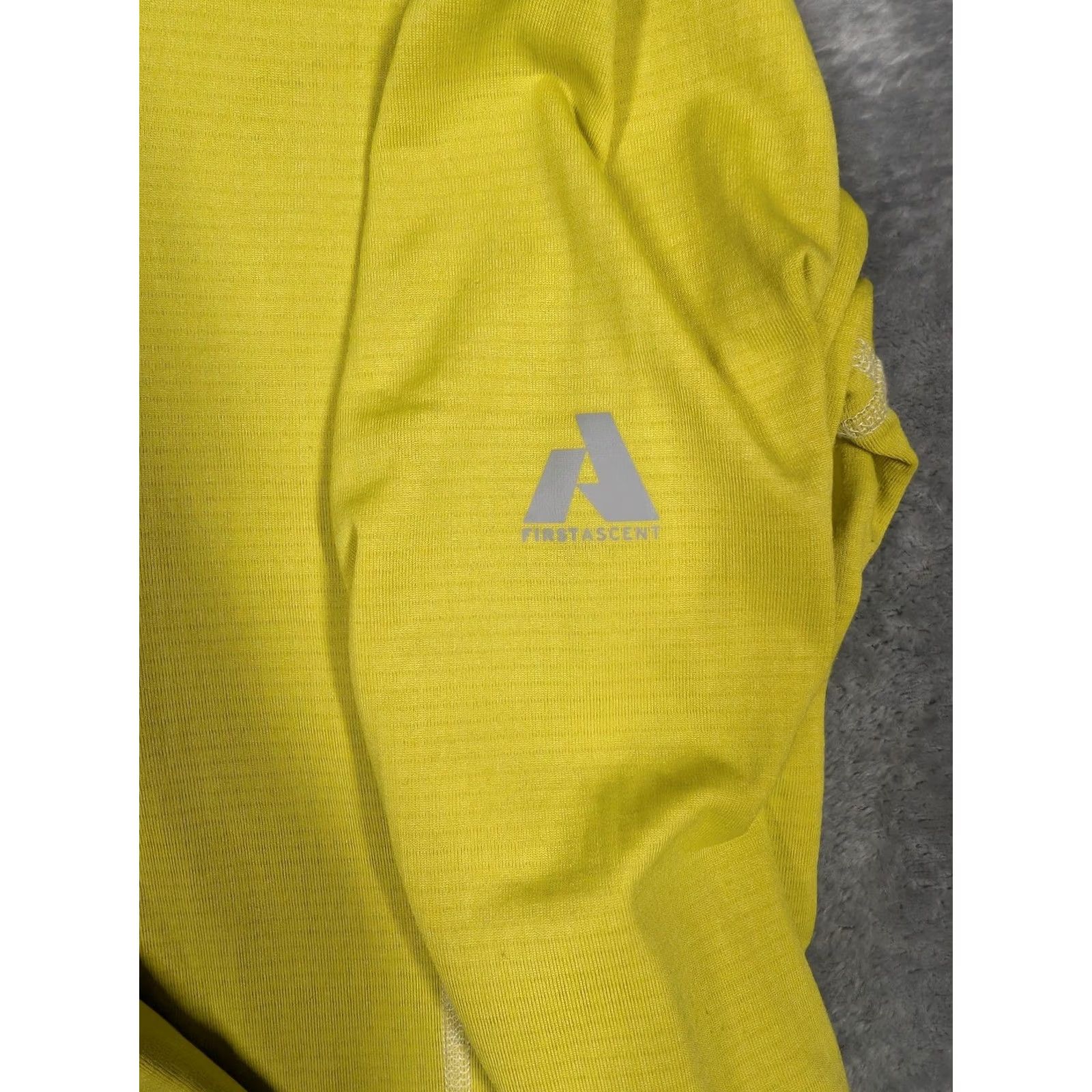 Eddie Bauer VINTAGE Eddie Bauer First Ascent Pullover Womens M Yellow 1/4 Zip Thermal Fleece Size M / US 6-8 / IT 42-44 - 5 Thumbnail