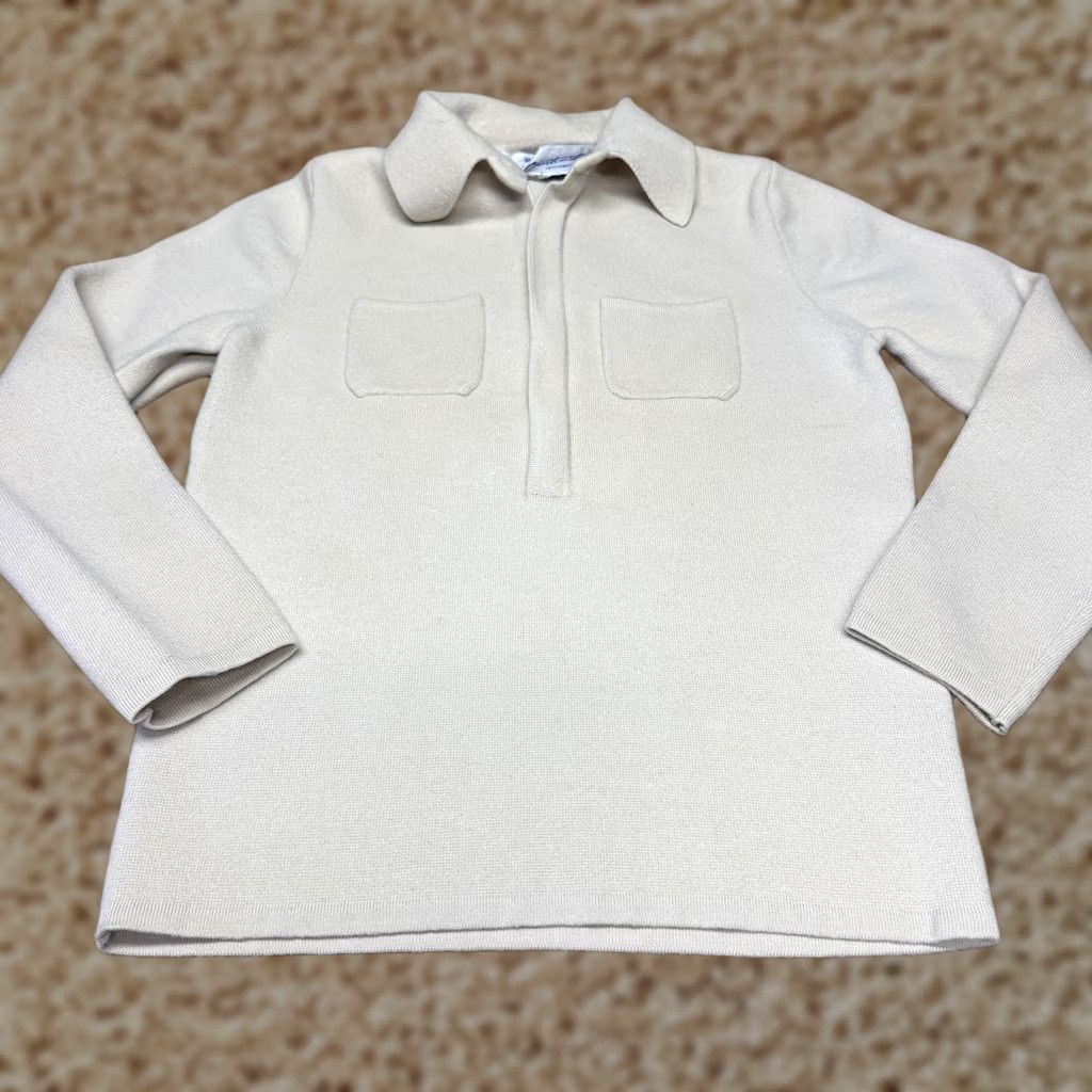 Vintage VINTAGE Sportcaster Sweater Mens Small Beige Ski 1/4 Zip Pockets Hong Kong 70s Size US S / EU 44-46 / 1 - 1 Thumbnail
