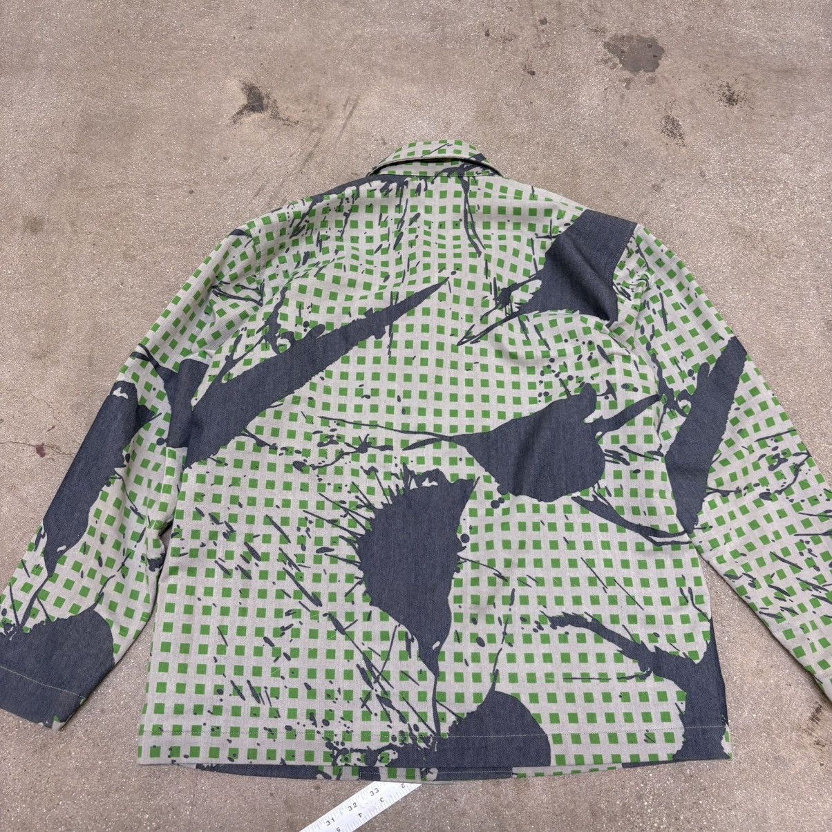 Pleats Please Issey Miyake Issey miyake homme plisse checkered splatter jacket Size US M / EU 48-50 / 2 - 6 Thumbnail
