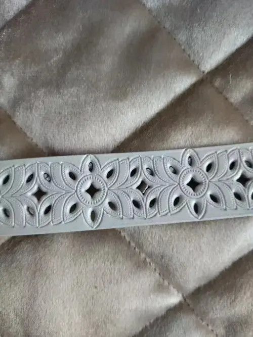 Foreign Exchange White Floral Theme Belt Size ONE SIZE - 3 Thumbnail