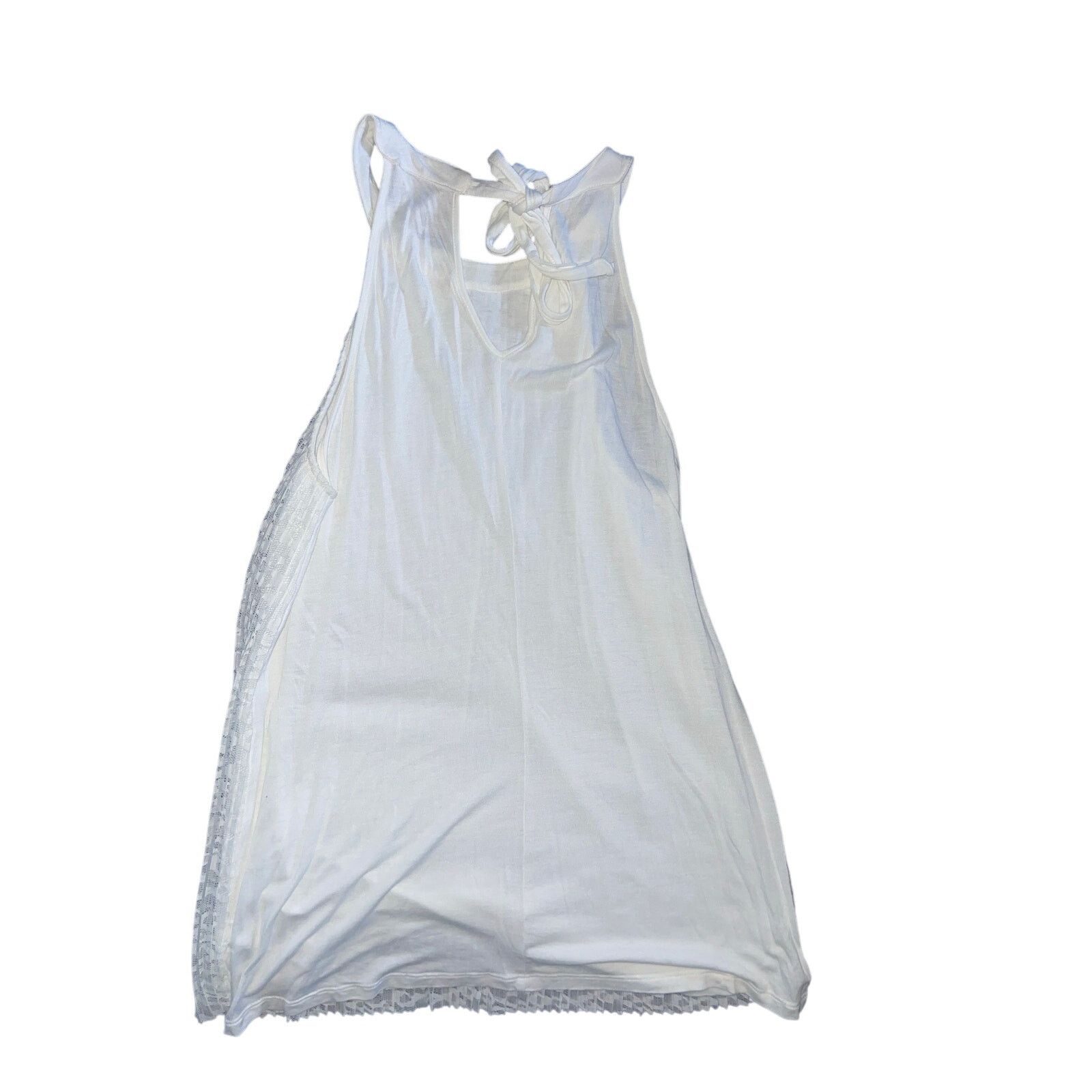 Calvin Klein Calvin Klein Lace Sleeveless High Neck halter top Small Boho Size S / US 4 / IT 40 - 2 Thumbnail
