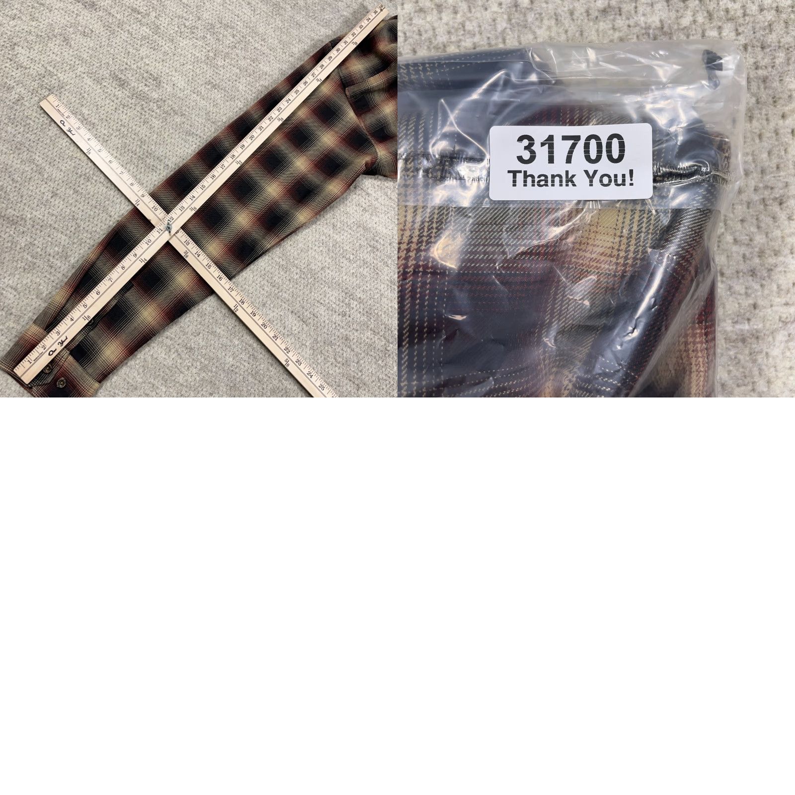 Vintage Dixxon Flannel Button-Up Men 2XT Brown Plaid Casual Shirt 2X Tall Mens Vintage: No Size US XXL / EU 58 / 5 - 9 Thumbnail