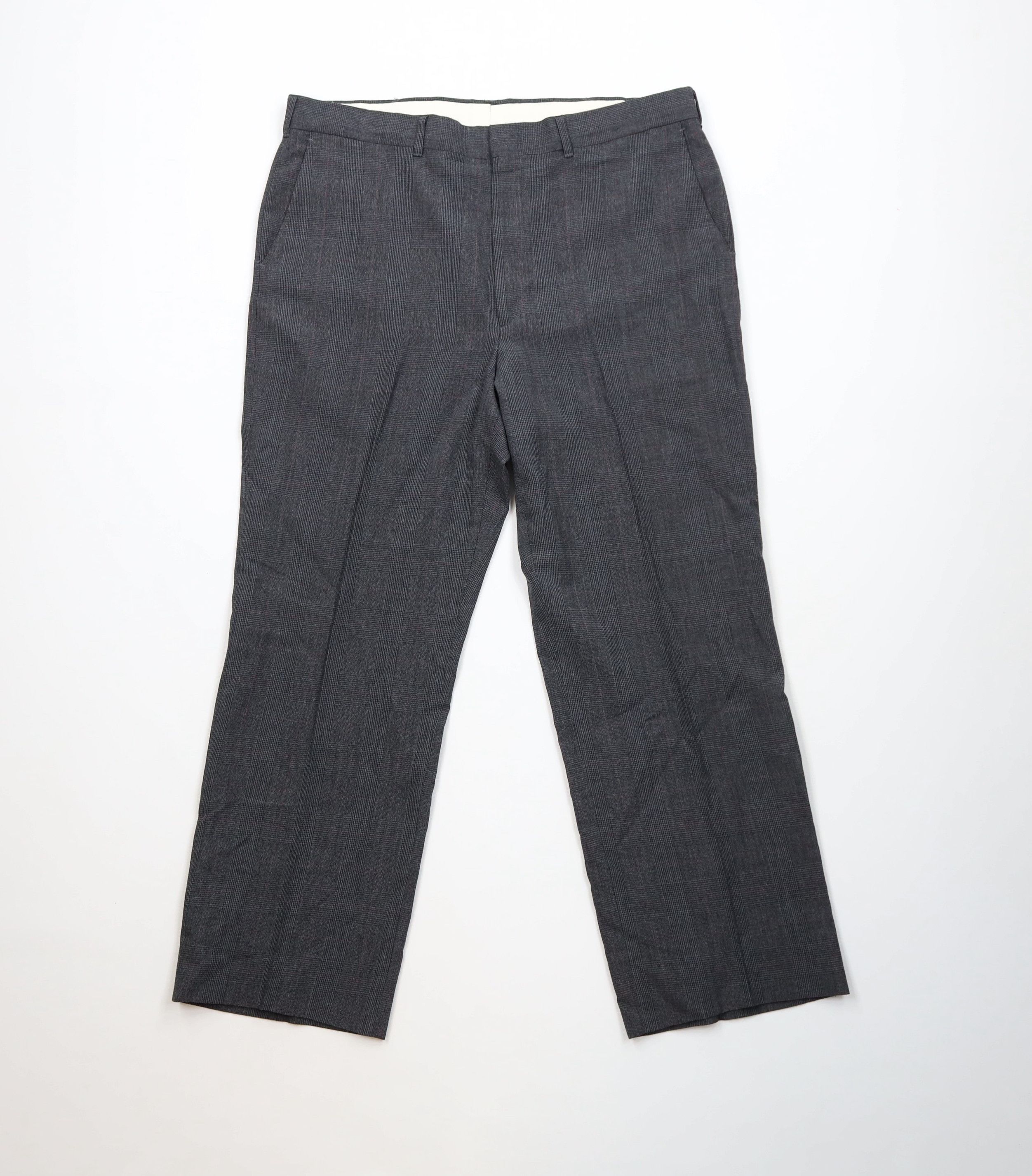 Vintage Vintage 90s Streetwear Blend Wide Leg Chino Pants Plaid USA Size US 36 / EU 52 - 1 Thumbnail
