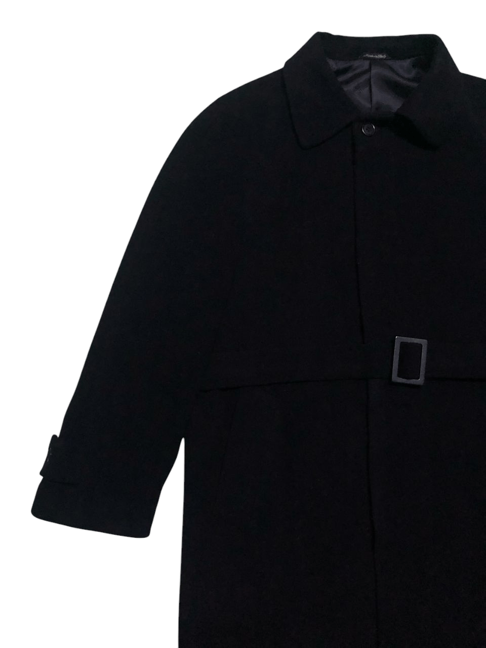 Gianfranco Ferre GIANFRANCO FERRE STUDIO BELTTED WOOL LONG COAT Size US L / EU 52-54 / 3 - 4 Thumbnail