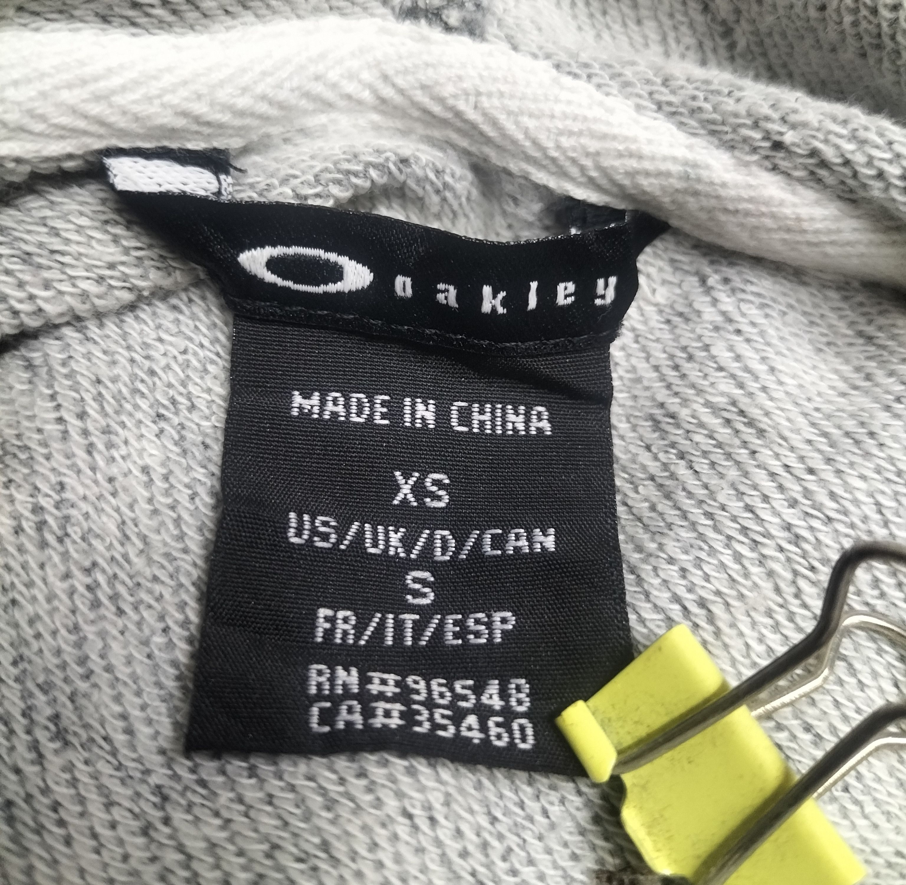 Oakley Oakley zipper hoodie embroidered logo Size US XS / EU 42 / 0 - 7 Thumbnail