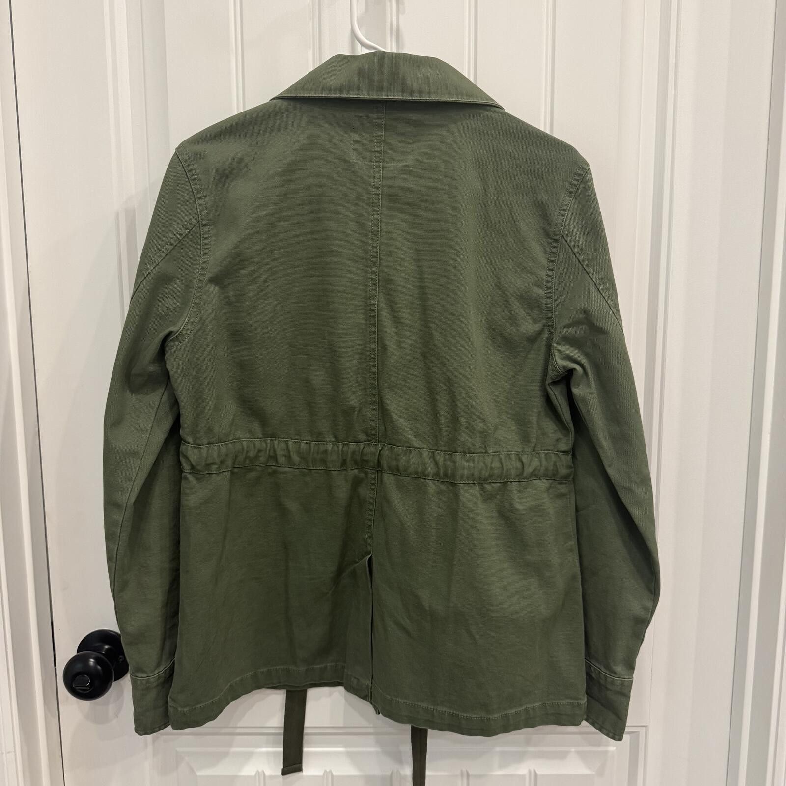 Sanctuary Sanctuary Olive Cotton Blend Utility Jacket, Size Small Size S / US 4 / IT 40 - 4 Thumbnail