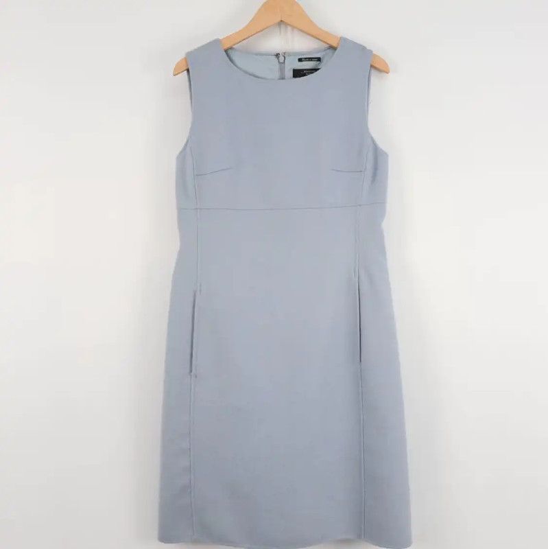 Max Mara MaxMara Summer Blue Women's Dress Size S 0089 Size S / US 4 / IT 40 - 1 Thumbnail