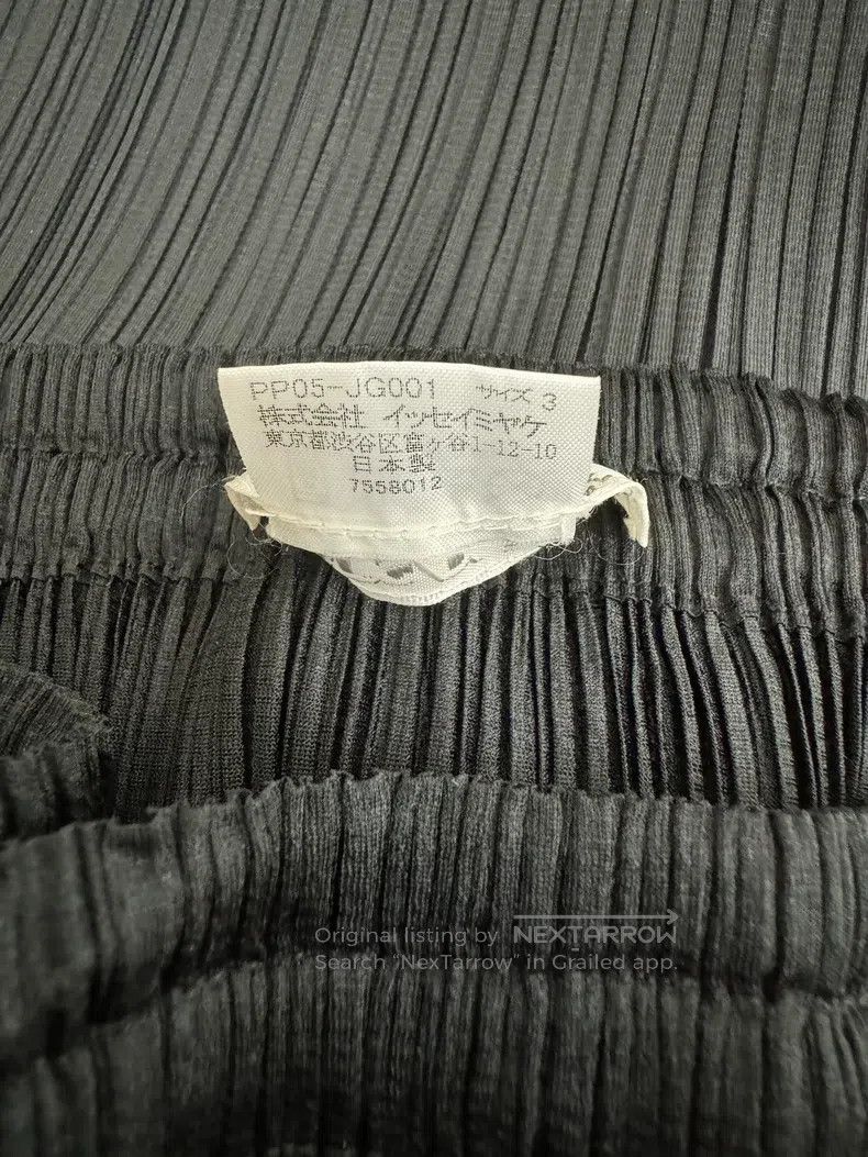 Issey Miyake Issey Miyake size:3 Straight Midi Skirt Size 22" - 7 Thumbnail
