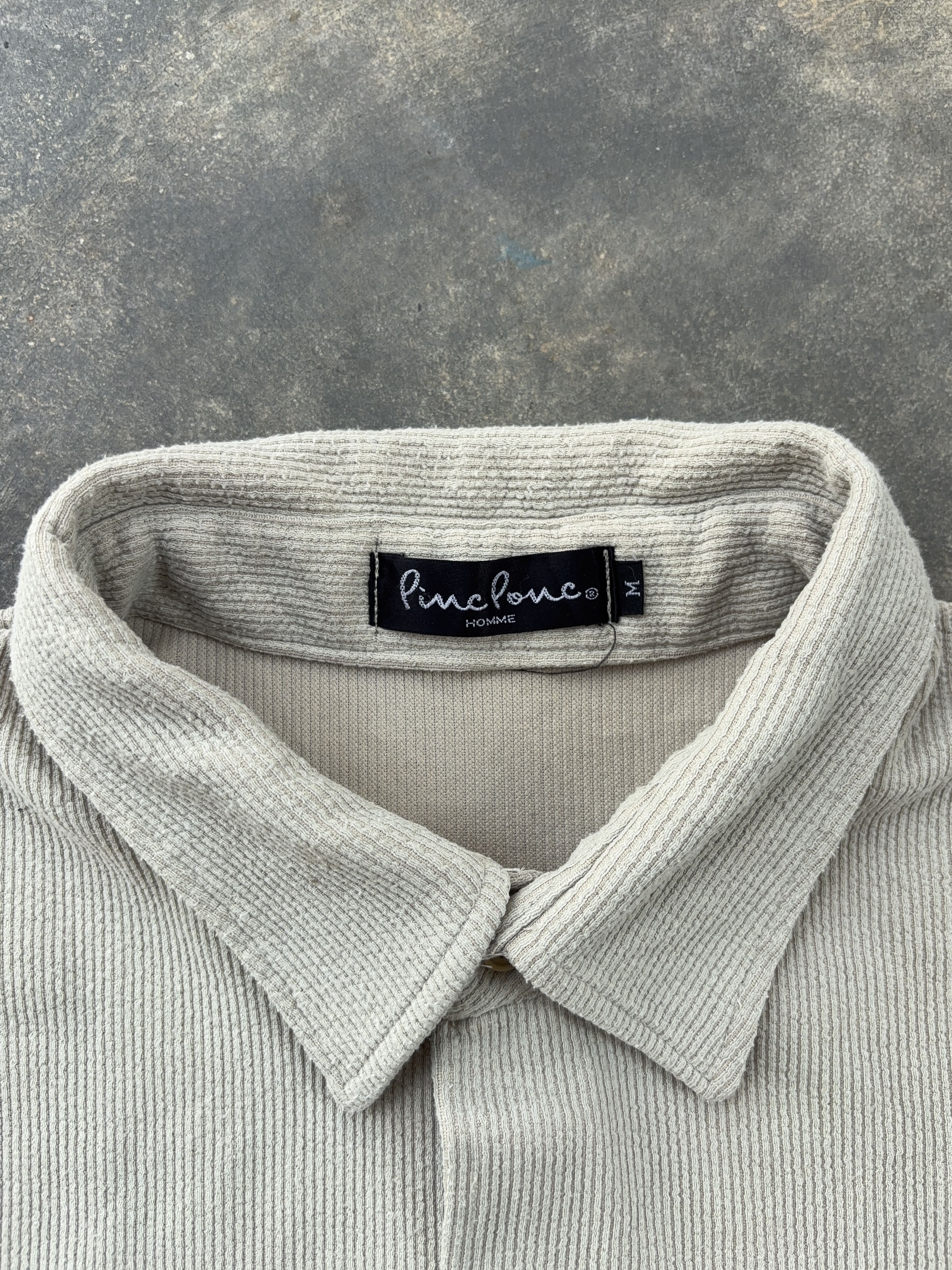 Other Pinclonco Homme Corduroy Luxury Designer Button Up Shirt Size US M / EU 48-50 / 2 - 6 Thumbnail