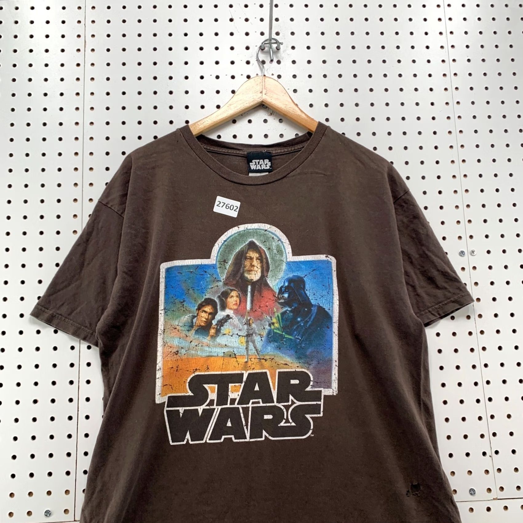 Star Wars Star Wars A New Hope Movie Shirt Brown Adult Medium Luke Skywalker Tee Size US M / EU 48-50 / 2 - 5 Thumbnail