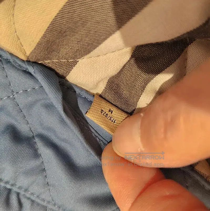Burberry Burberry M Size Blue Silk Blend Coat. Size M / US 6-8 / IT 42-44 - 4 Thumbnail