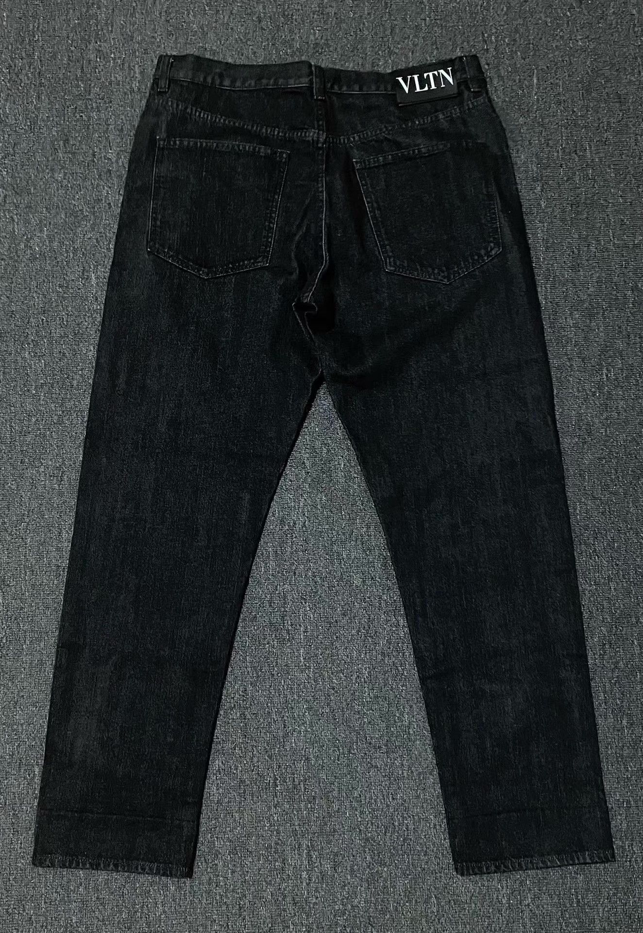 Valentino Valentino black and grey jeans, Size US 34 / EU 50 - 2 Thumbnail