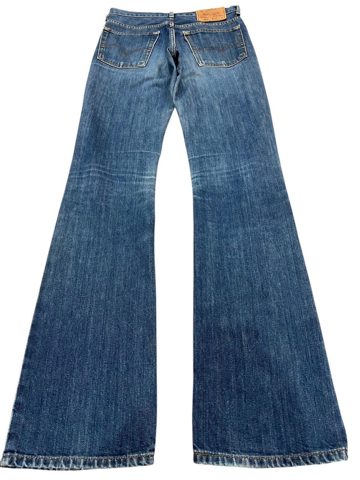 Levi's 💥Flare💥Vintage 90’s Levi’s 517 Faded Denim Jean Size US 28 / EU 44 - 2 Thumbnail