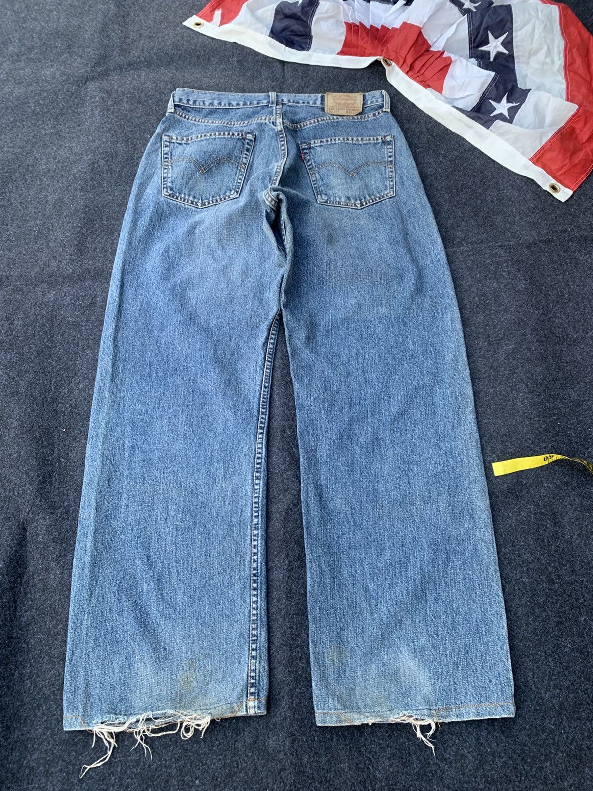 Levi's Vintage baggy Levi's 504 selvedge. Size US 32 / EU 48 - 2 Thumbnail